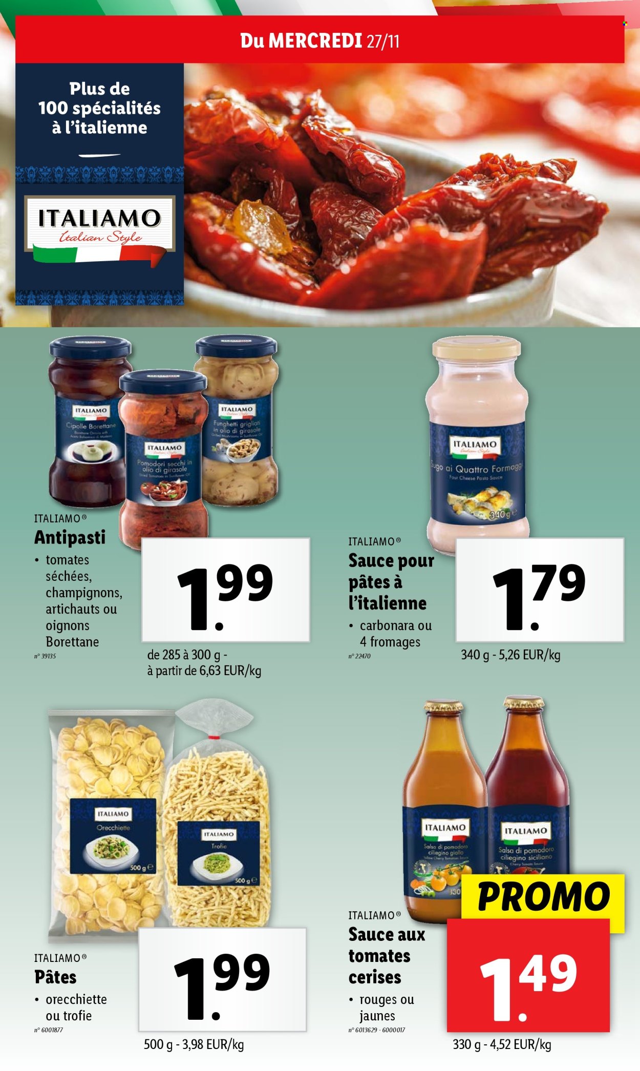 Catalogue Lidl - 27/11/2024 - 03/12/2024. Page 1