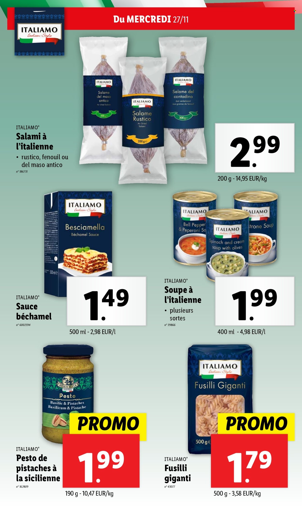 Catalogue Lidl - 27/11/2024 - 03/12/2024. Page 1