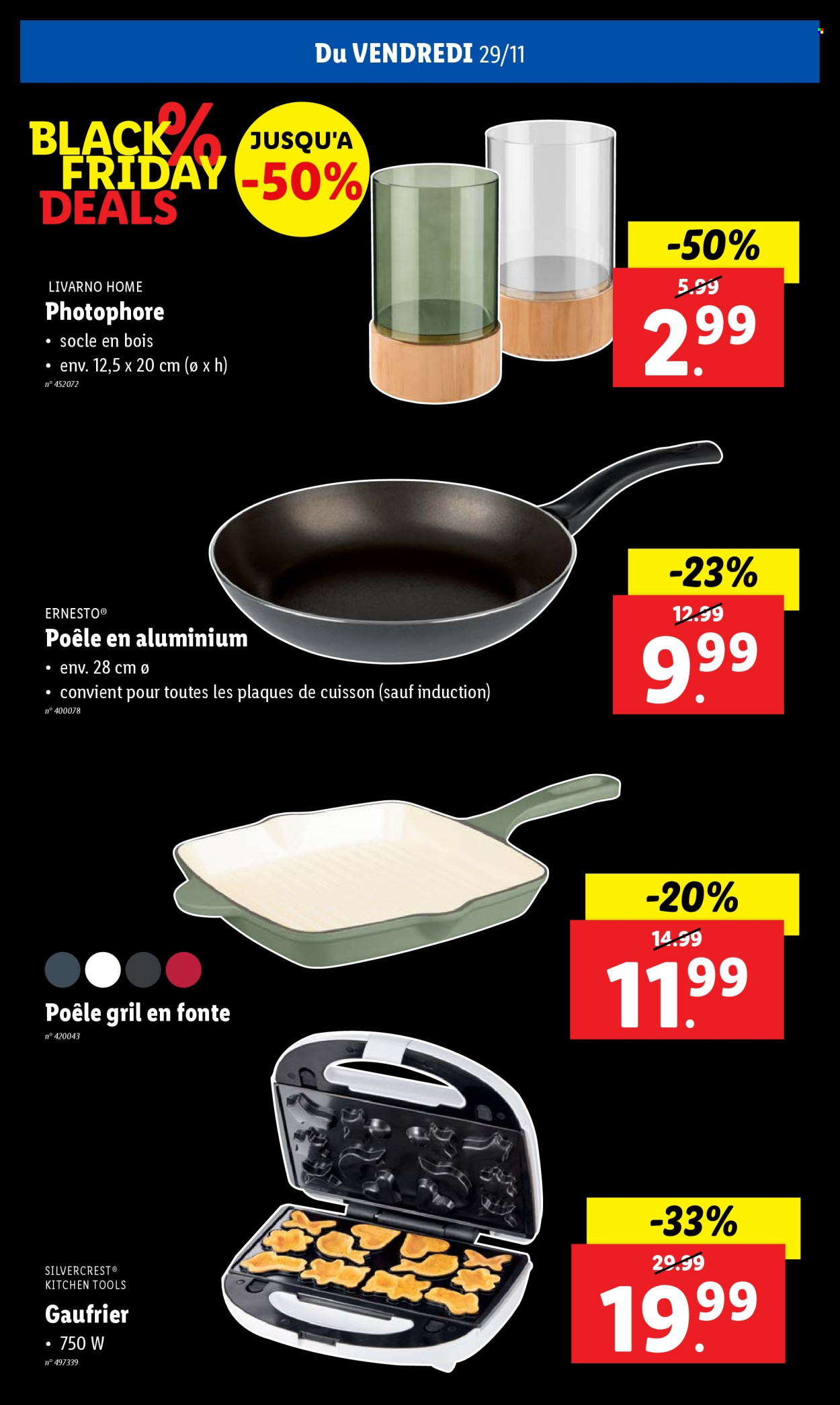 Catalogue Lidl - 27/11/2024 - 03/12/2024. Page 1