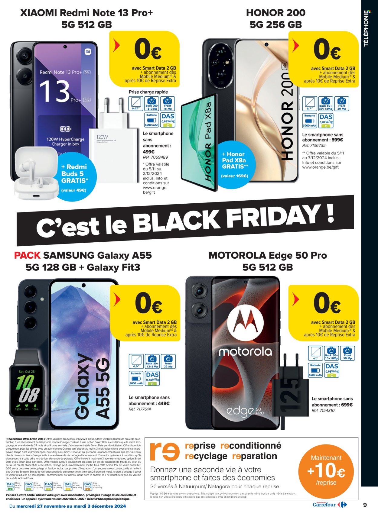 Catalogue Carrefour hypermarkt - 27/11/2024 - 03/12/2024. Page 1