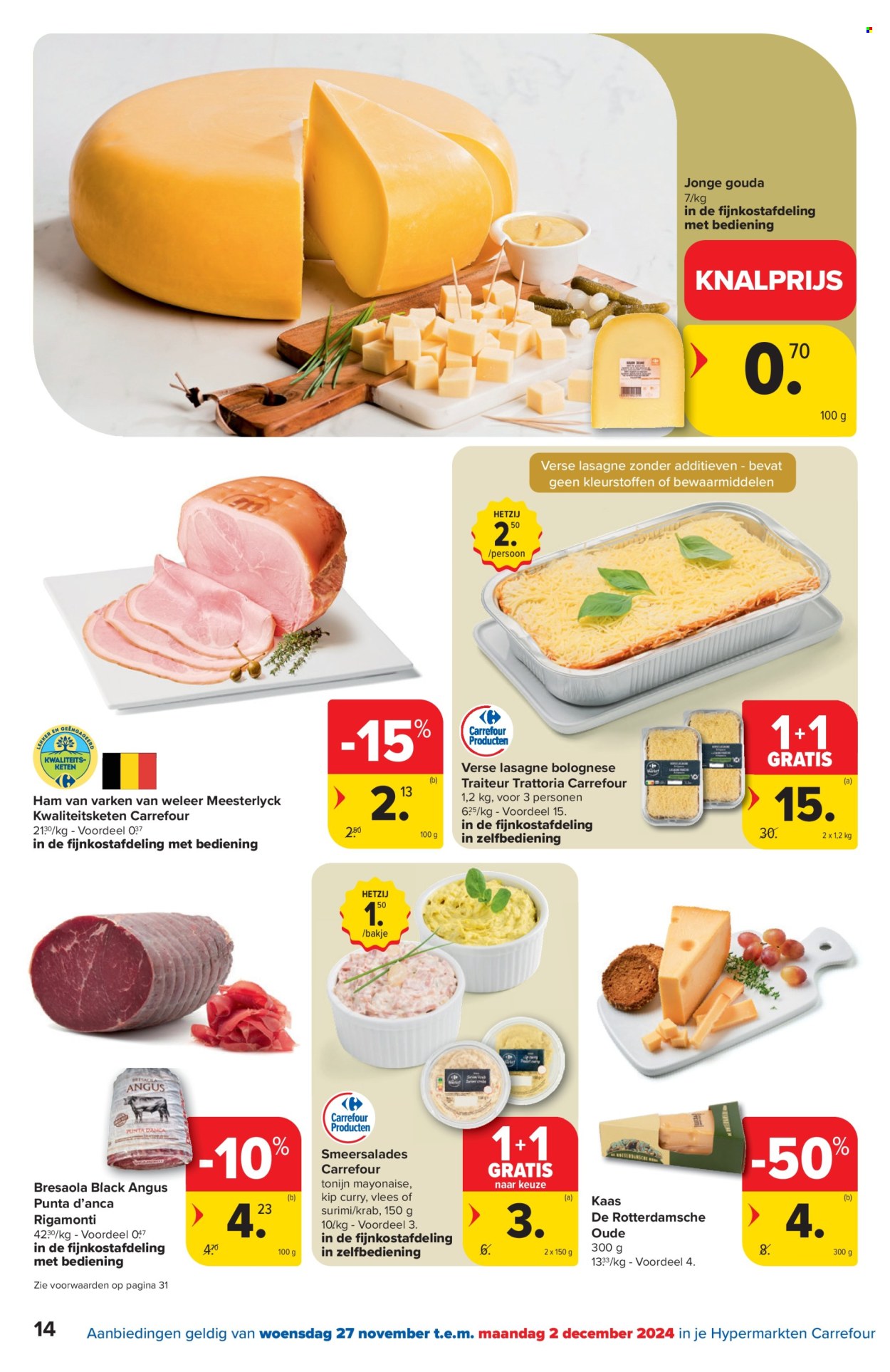 Catalogue Carrefour hypermarkt - 27/11/2024 - 09/12/2024. Page 1