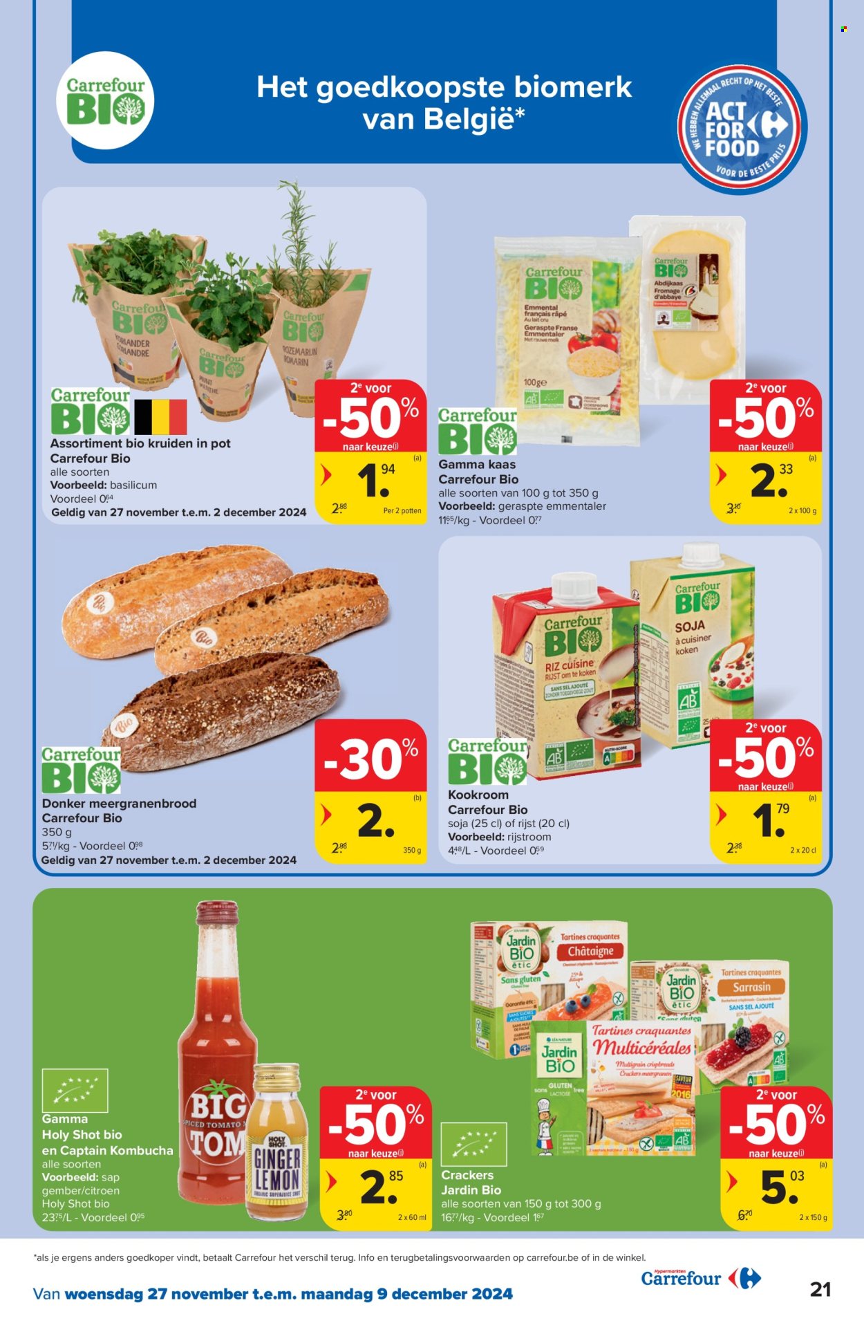 Catalogue Carrefour hypermarkt - 27/11/2024 - 09/12/2024. Page 1