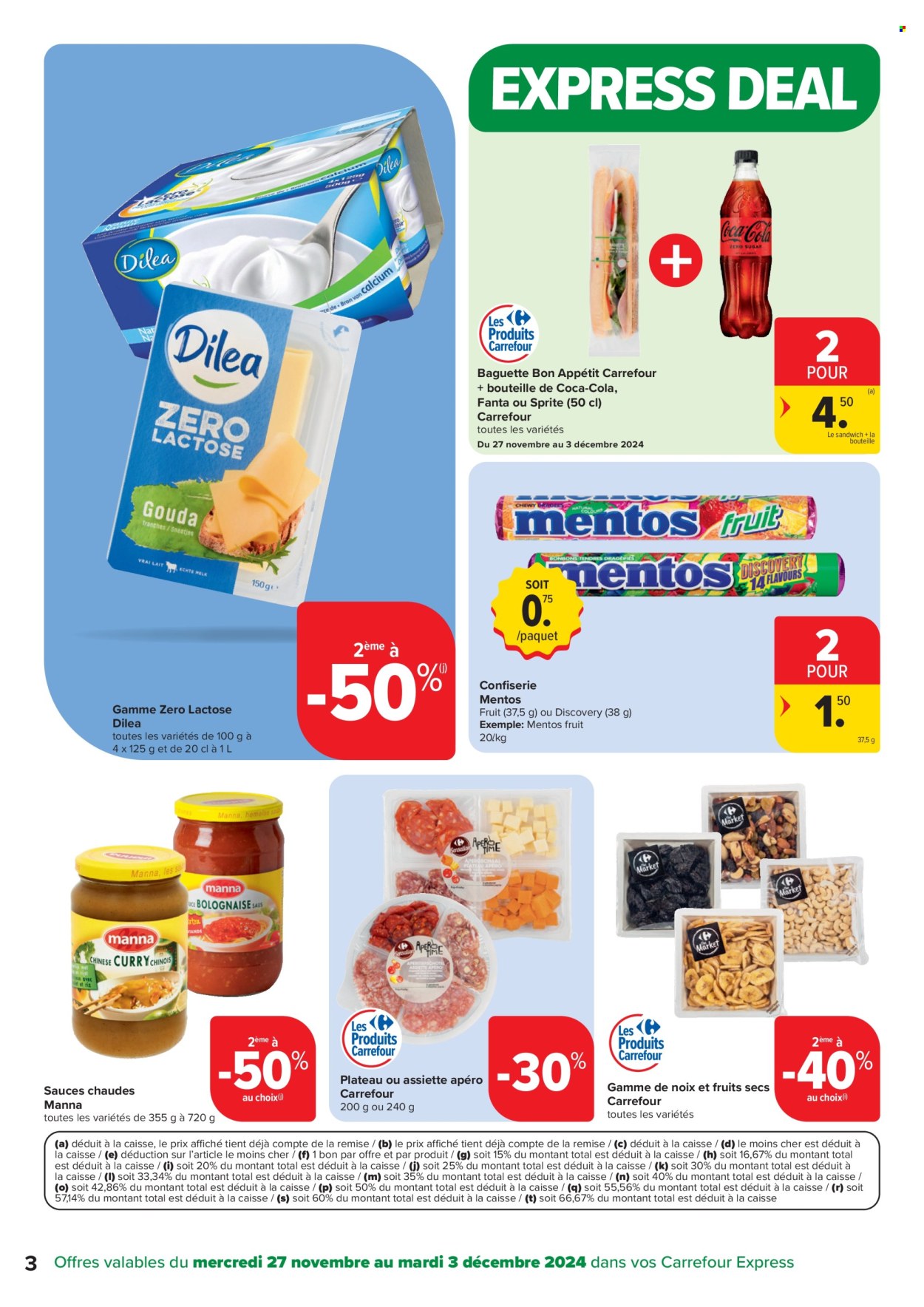 Catalogue Carrefour express - 27/11/2024 - 03/12/2024. Page 1