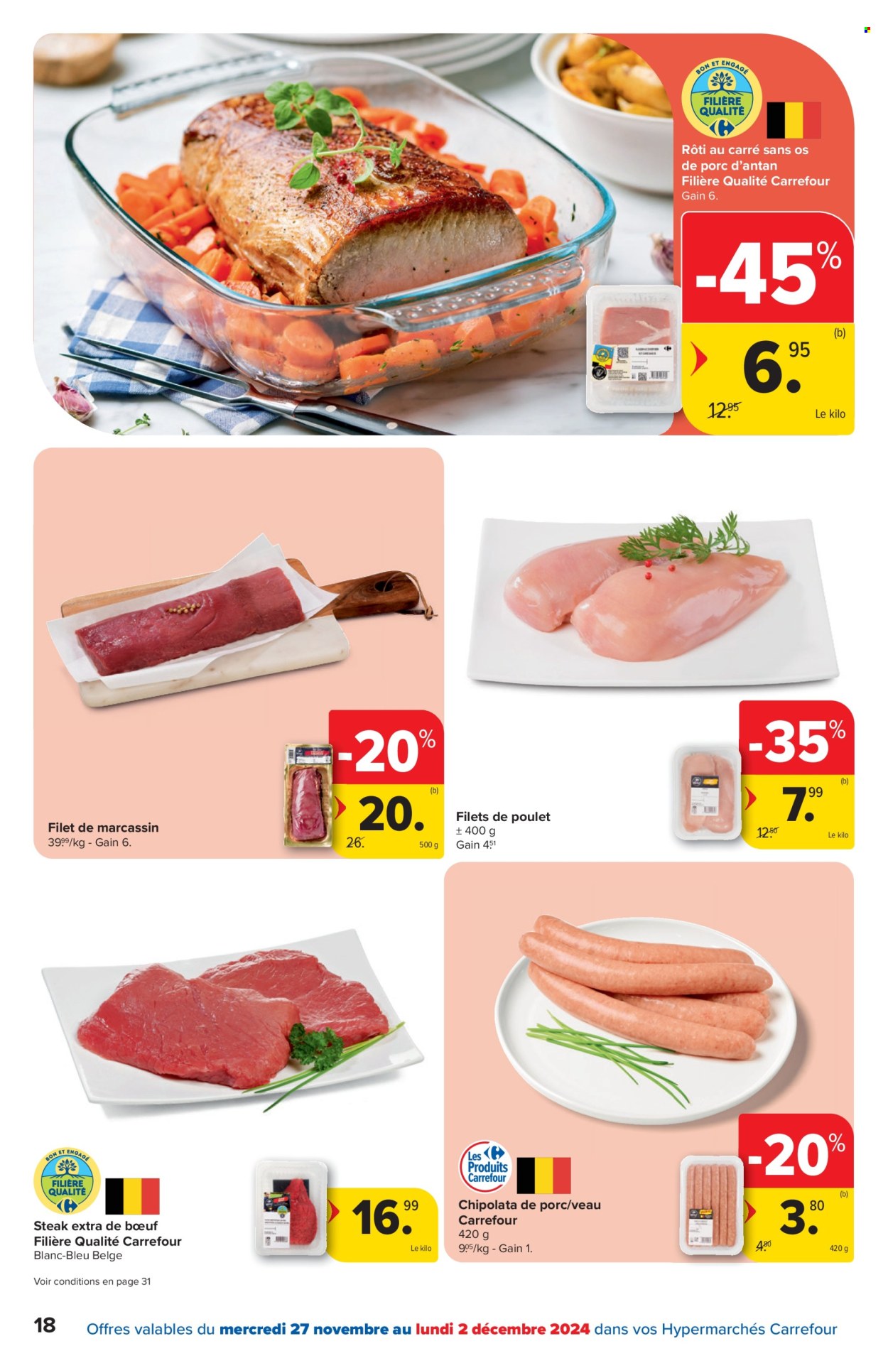 Catalogue Carrefour hypermarkt - 27/11/2024 - 09/12/2024. Page 1