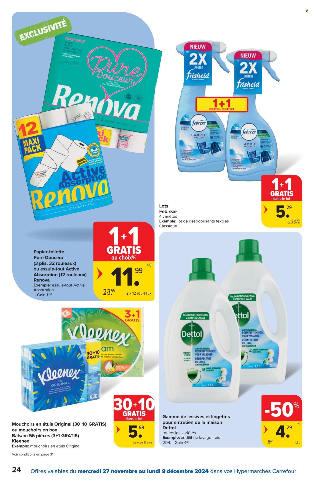 Catalogue Carrefour hypermarkt - 27/11/2024 - 09/12/2024. Page 1