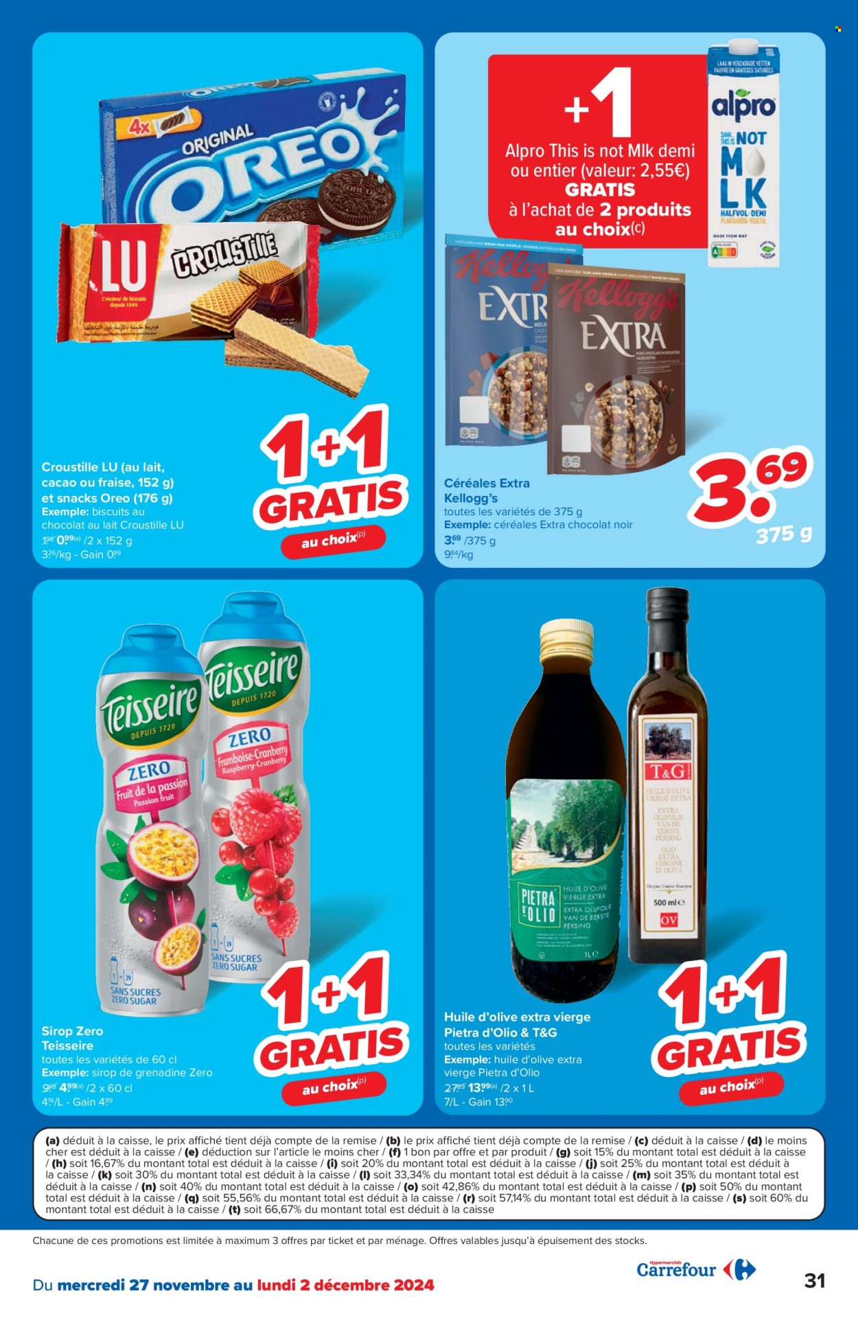 Catalogue Carrefour hypermarkt - 27/11/2024 - 09/12/2024. Page 1