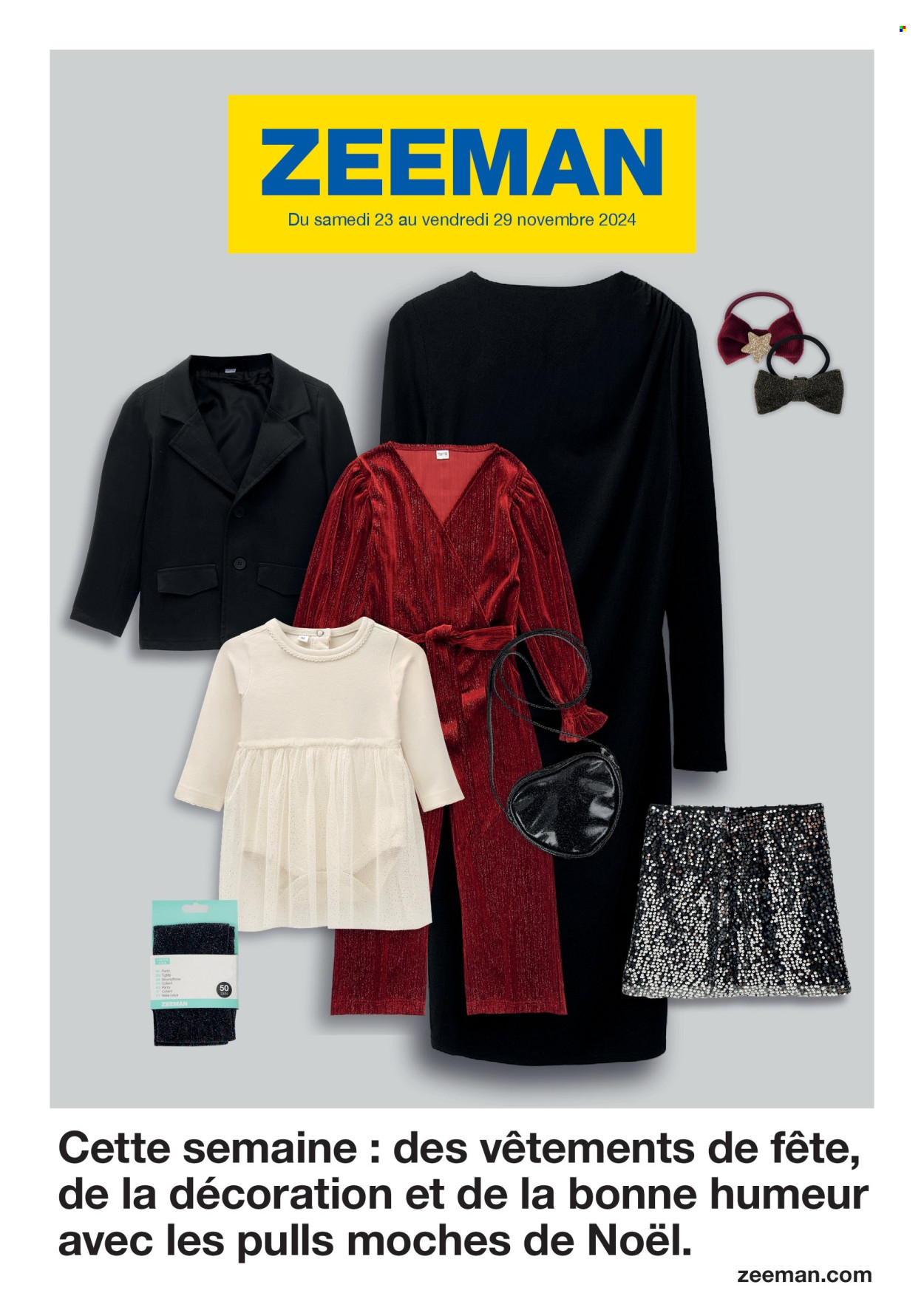 Catalogue Zeeman - 23/11/2024 - 29/11/2024. Page 1