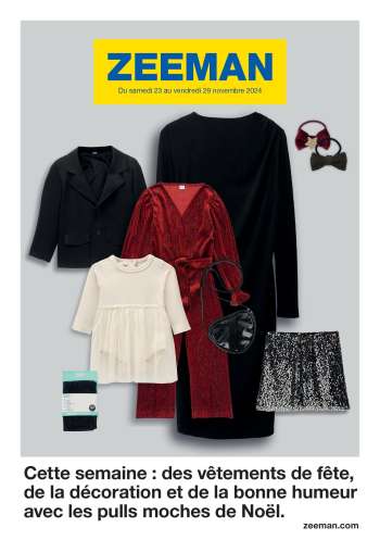 Catalogue Zeeman - 23/11/2024 - 29/11/2024.