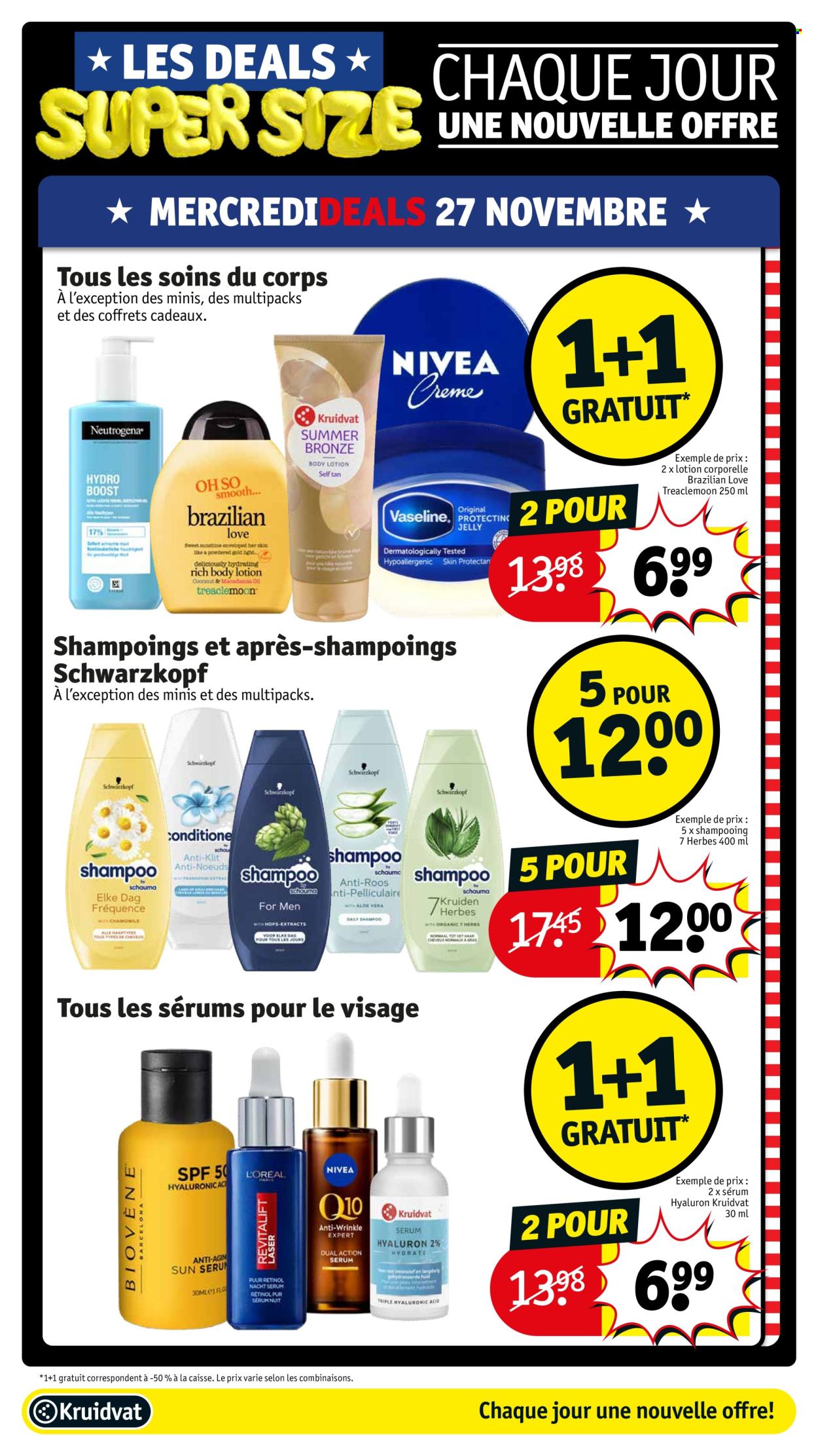 Catalogue Kruidvat - 26/11/2024 - 01/12/2024. Page 1