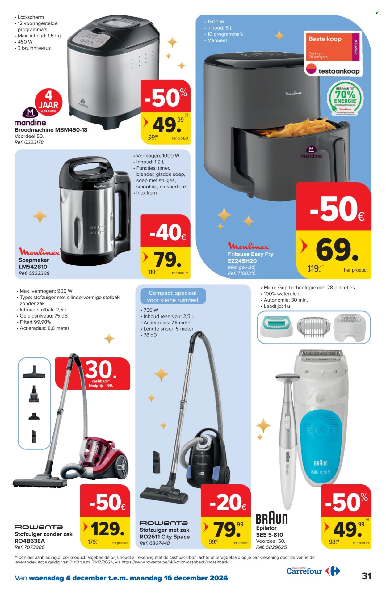 Catalogue Carrefour hypermarkt - 04/12/2024 - 16/12/2024. Page 1