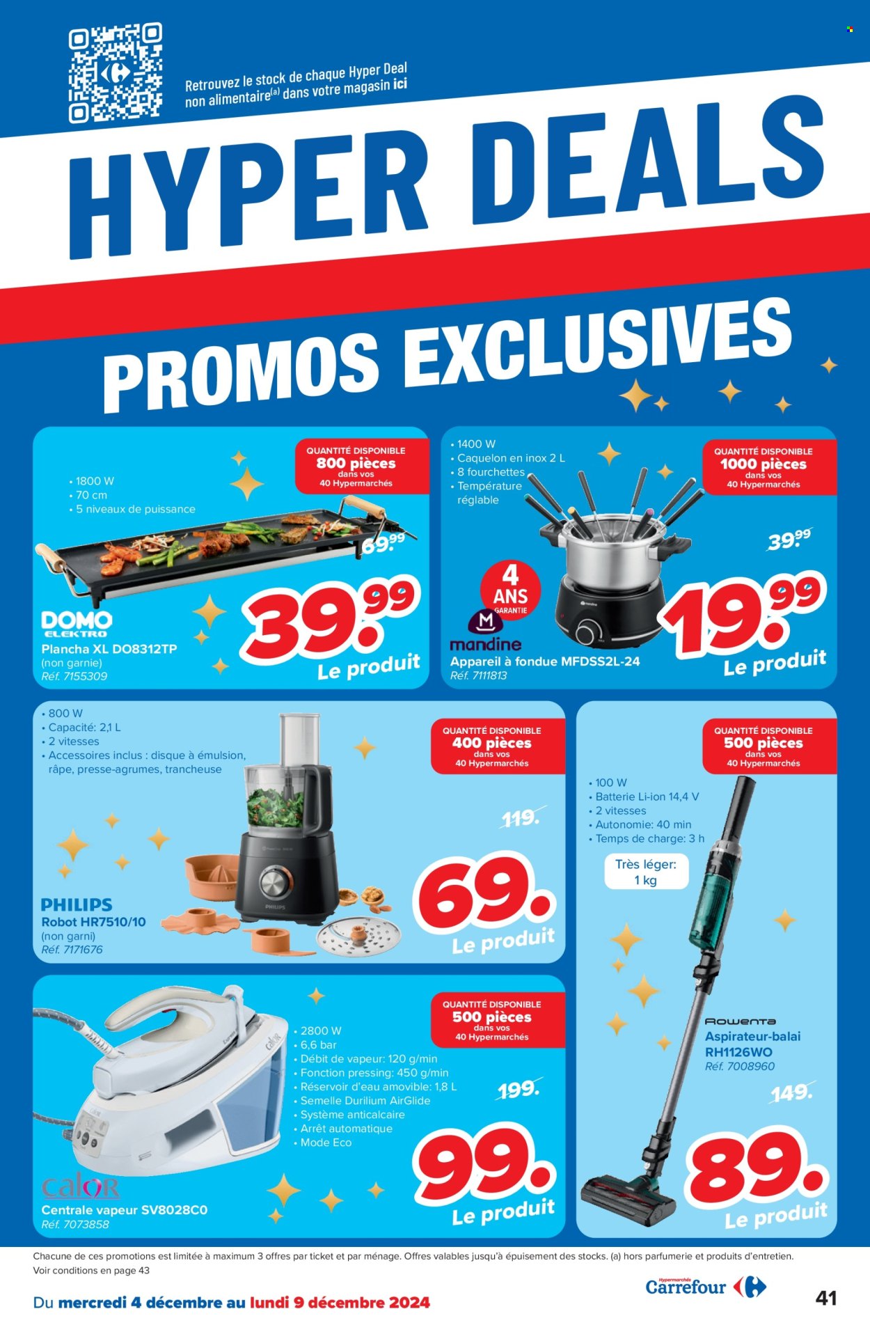 Catalogue Carrefour hypermarkt - 04/12/2024 - 16/12/2024. Page 1