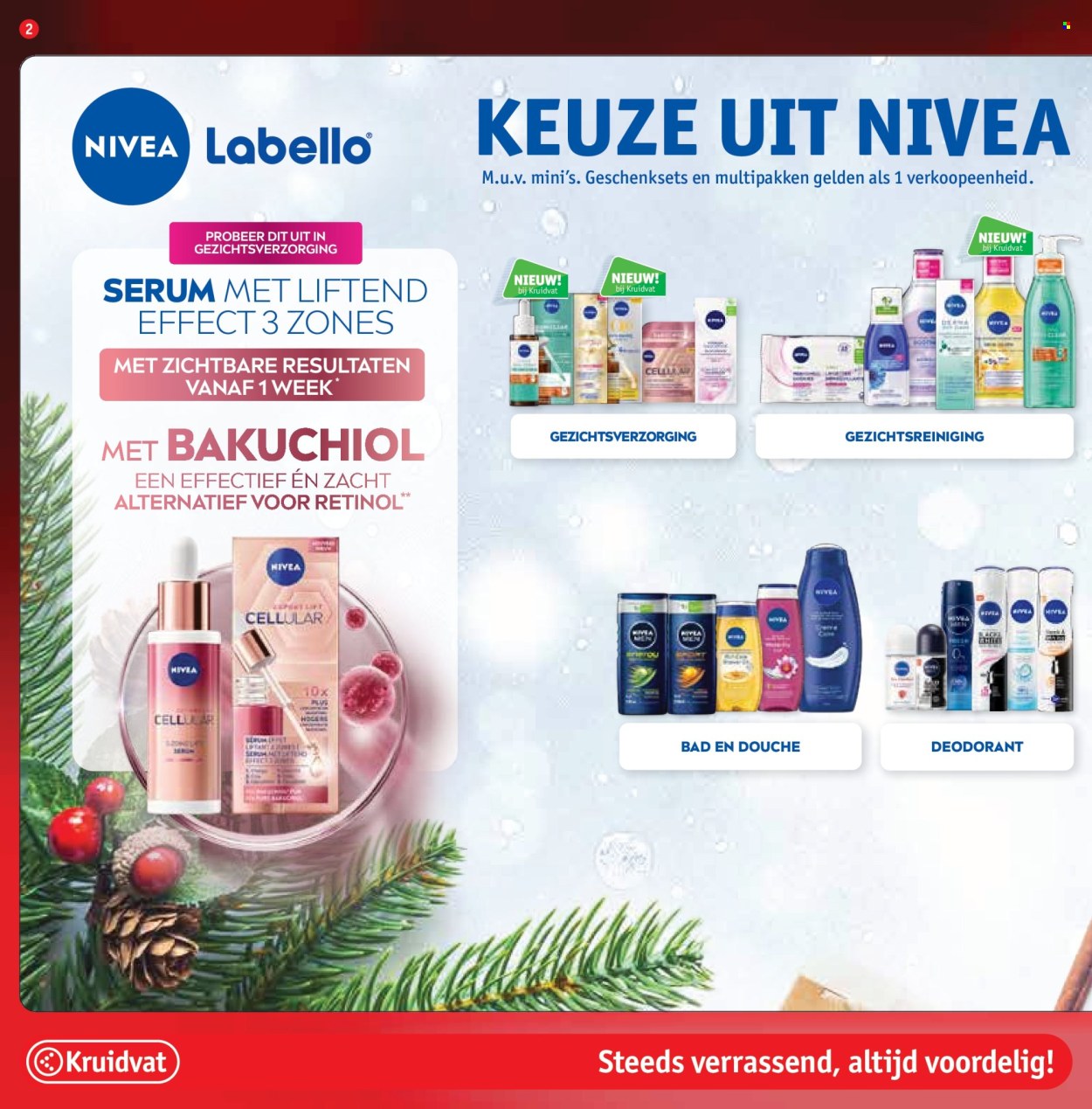 Catalogue Kruidvat - 03/12/2024 - 15/12/2024. Page 1