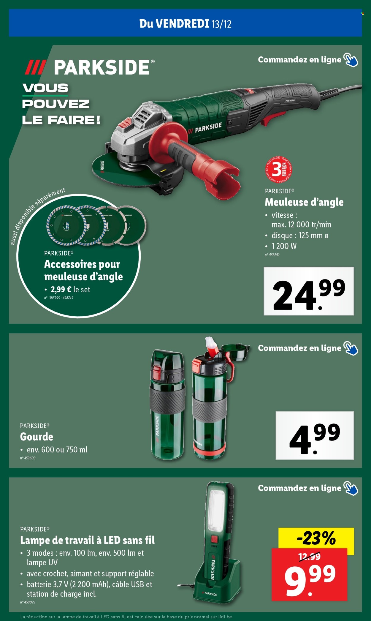 Catalogue Lidl - 11/12/2024 - 17/12/2024. Page 1