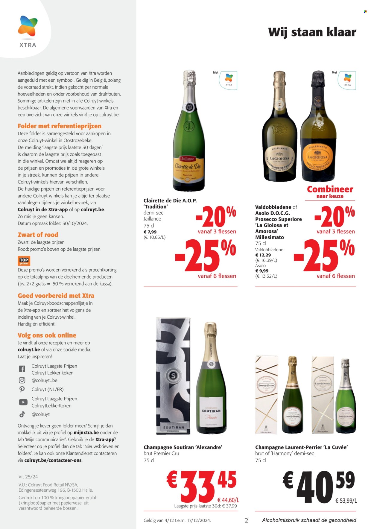 Catalogue Colruyt - 04/12/2024 - 17/12/2024. Page 1