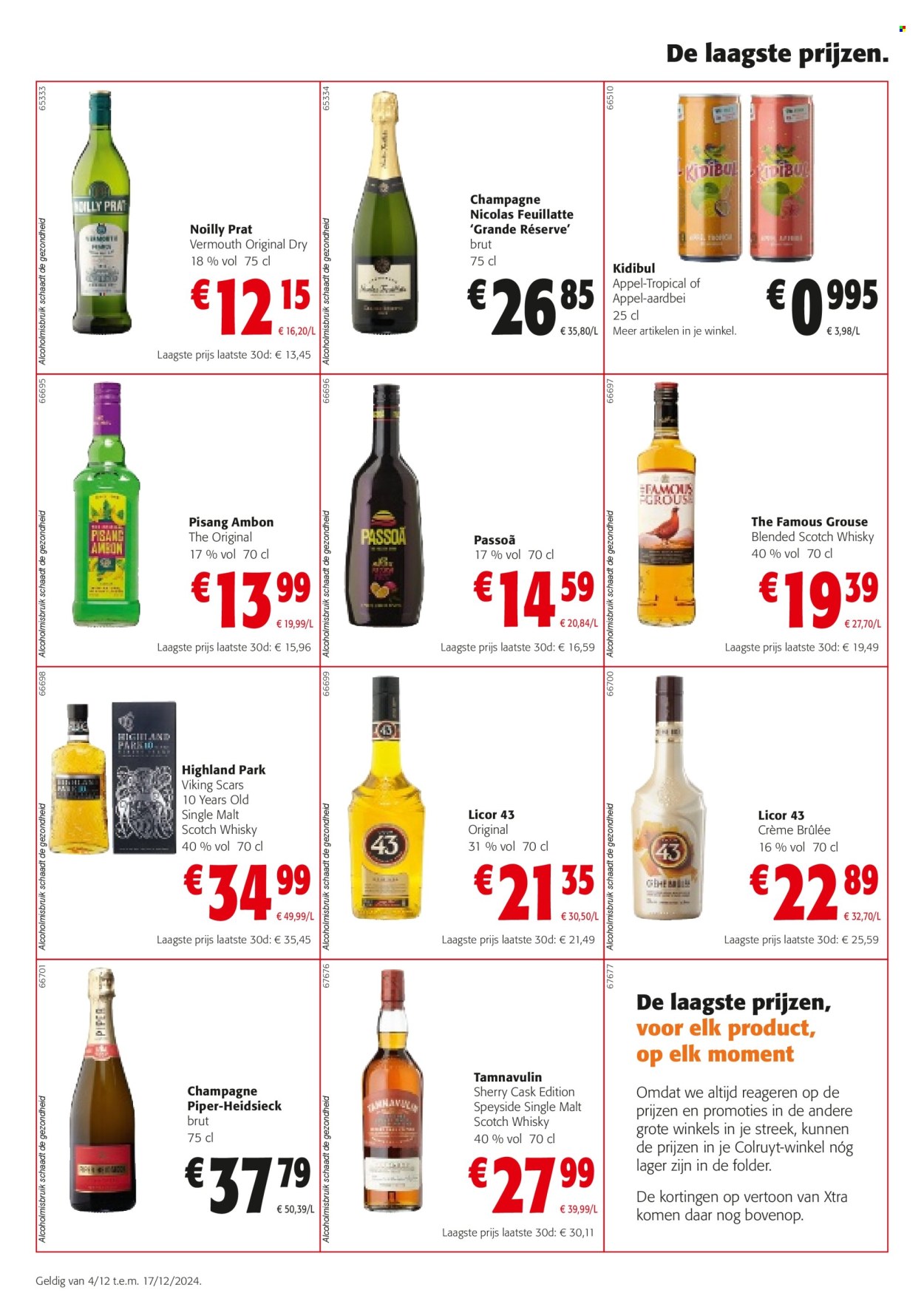 Catalogue Colruyt - 04/12/2024 - 17/12/2024. Page 1