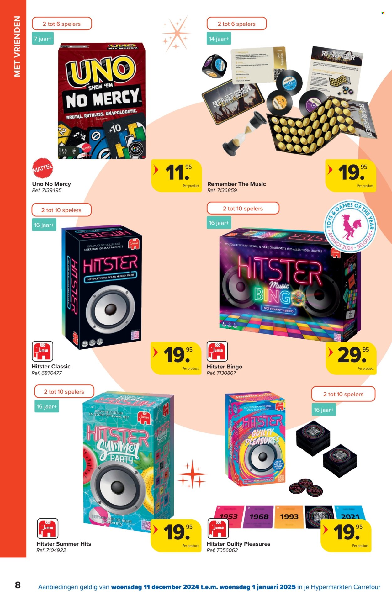 Catalogue Carrefour hypermarkt - 11/12/2024 - 01/01/2025. Page 1