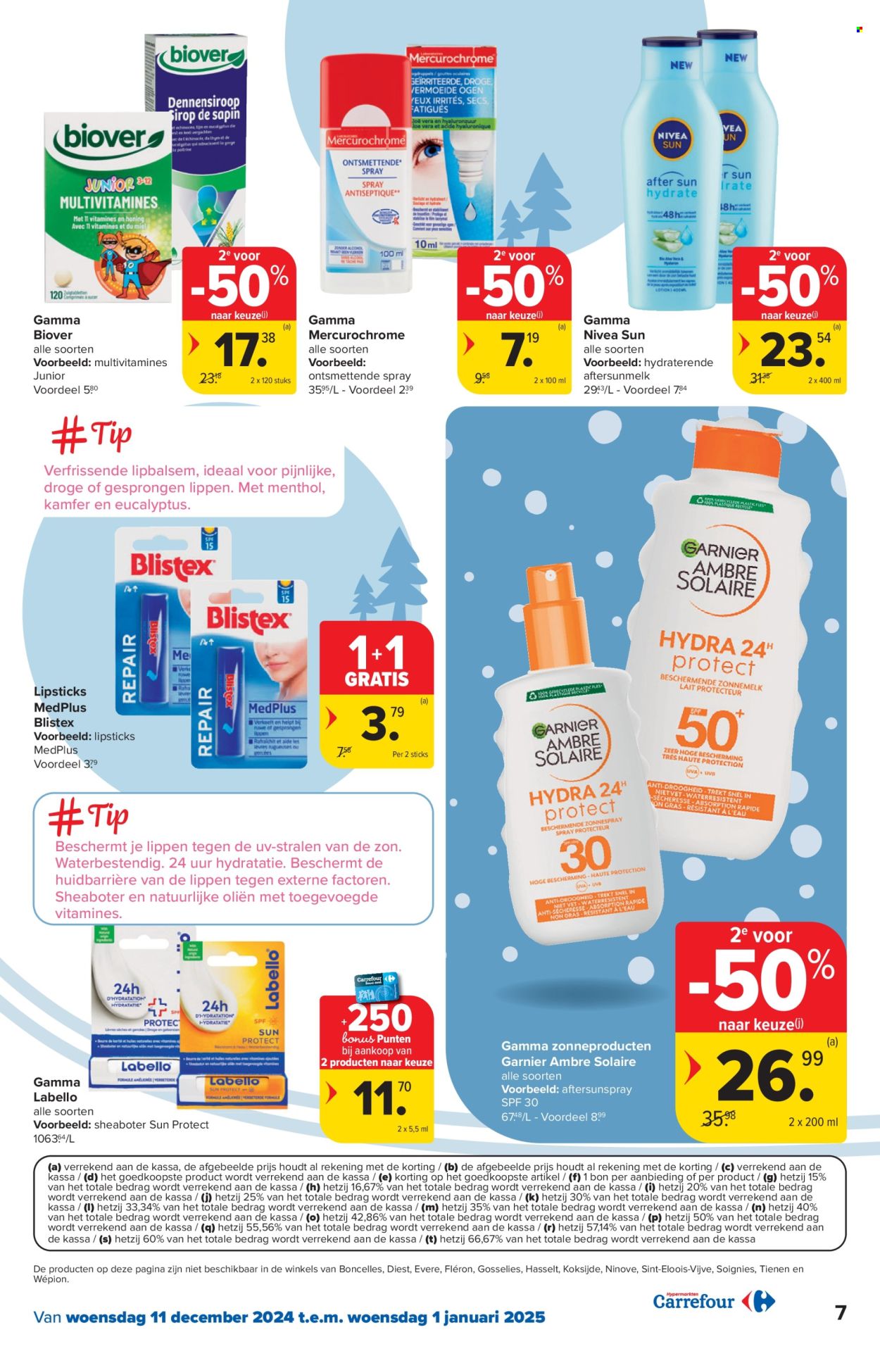 Catalogue Carrefour hypermarkt - 11/12/2024 - 01/01/2025. Page 1