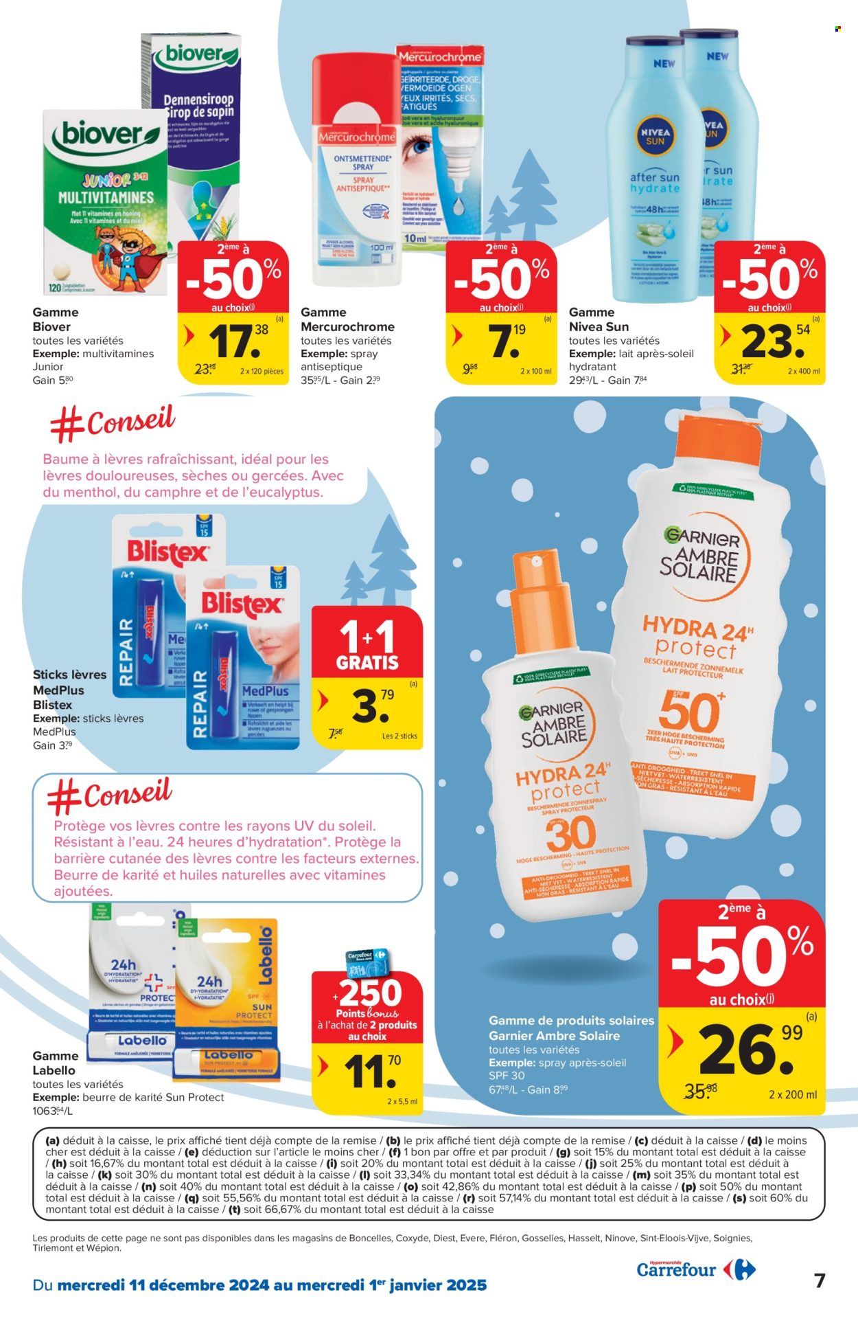 Catalogue Carrefour hypermarkt - 11/12/2024 - 01/01/2025. Page 1