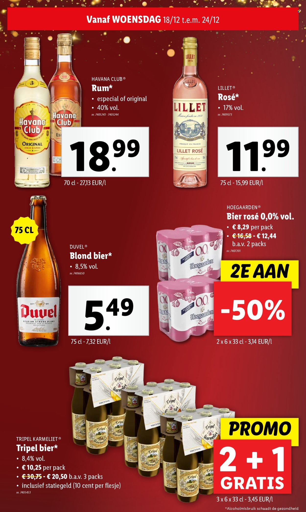 Catalogue Lidl - 18/12/2024 - 24/12/2024. Page 1