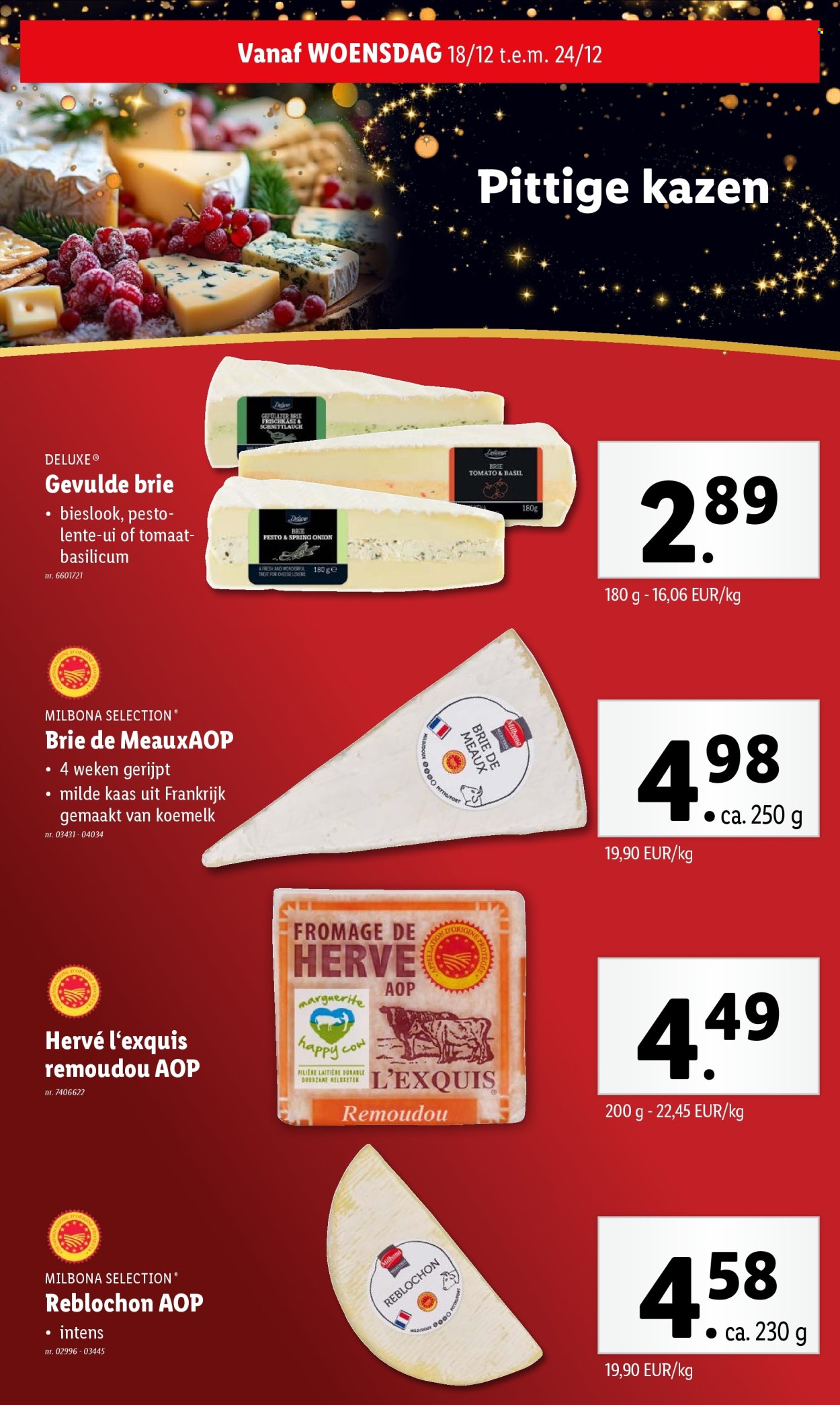 Catalogue Lidl - 18/12/2024 - 24/12/2024. Page 1