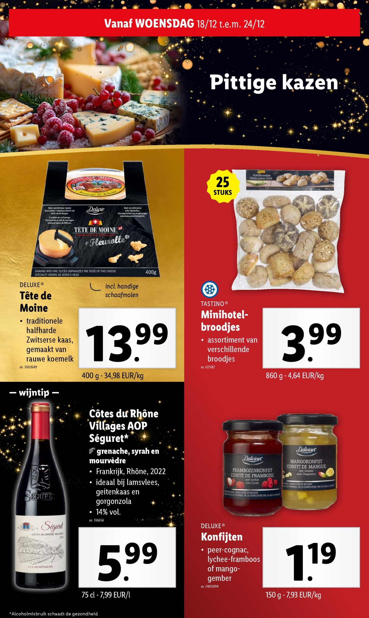 Catalogue Lidl - 18/12/2024 - 24/12/2024. Page 1