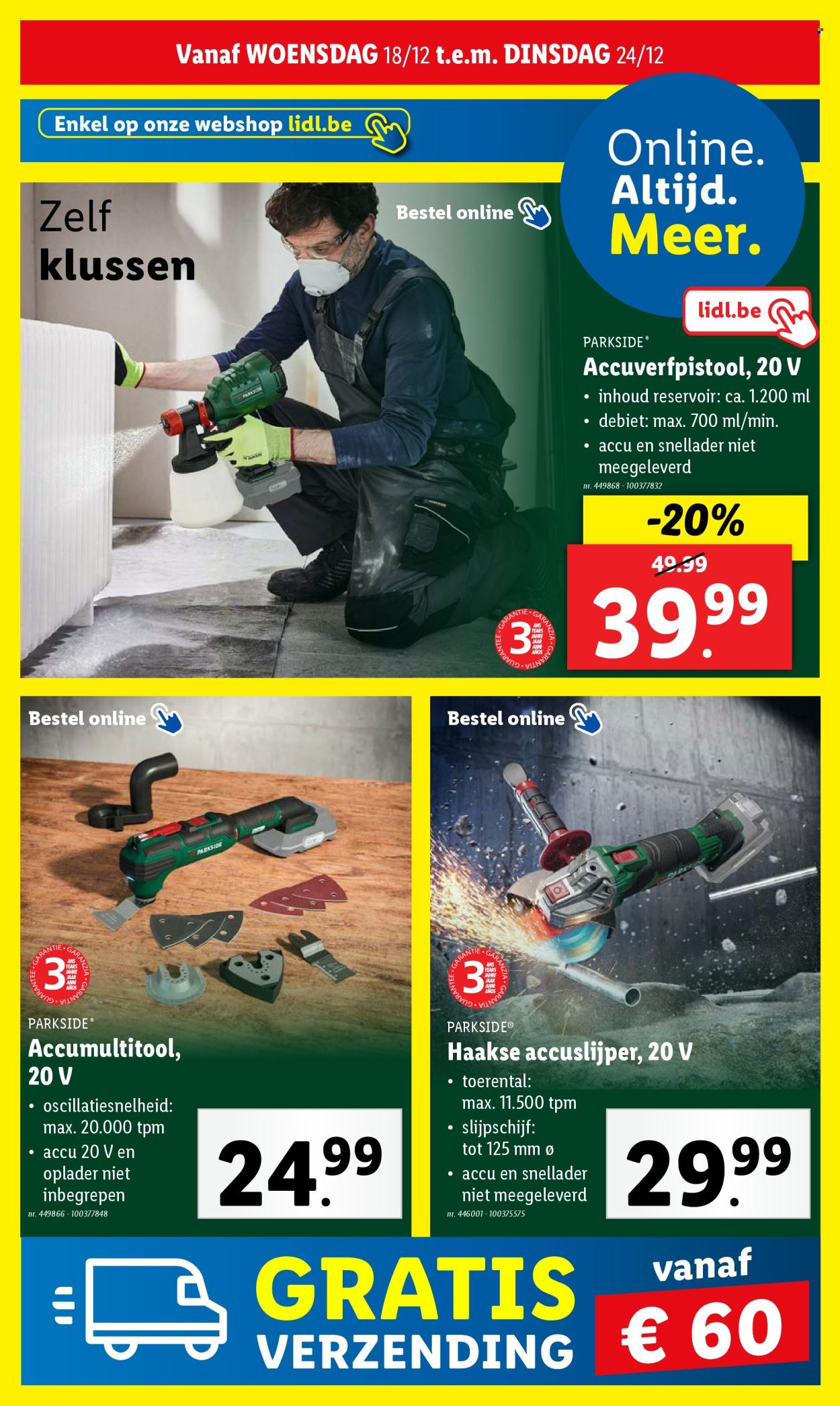 Catalogue Lidl - 18/12/2024 - 24/12/2024. Page 1