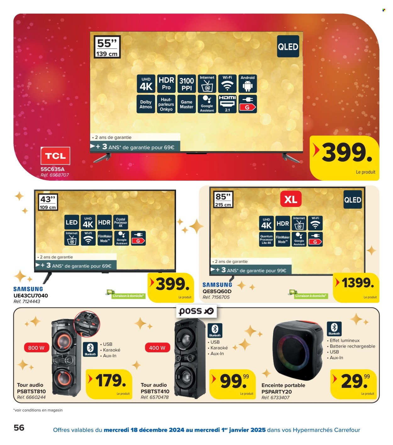 Catalogue Carrefour - 18/12/2024 - 25/12/2024. Page 1