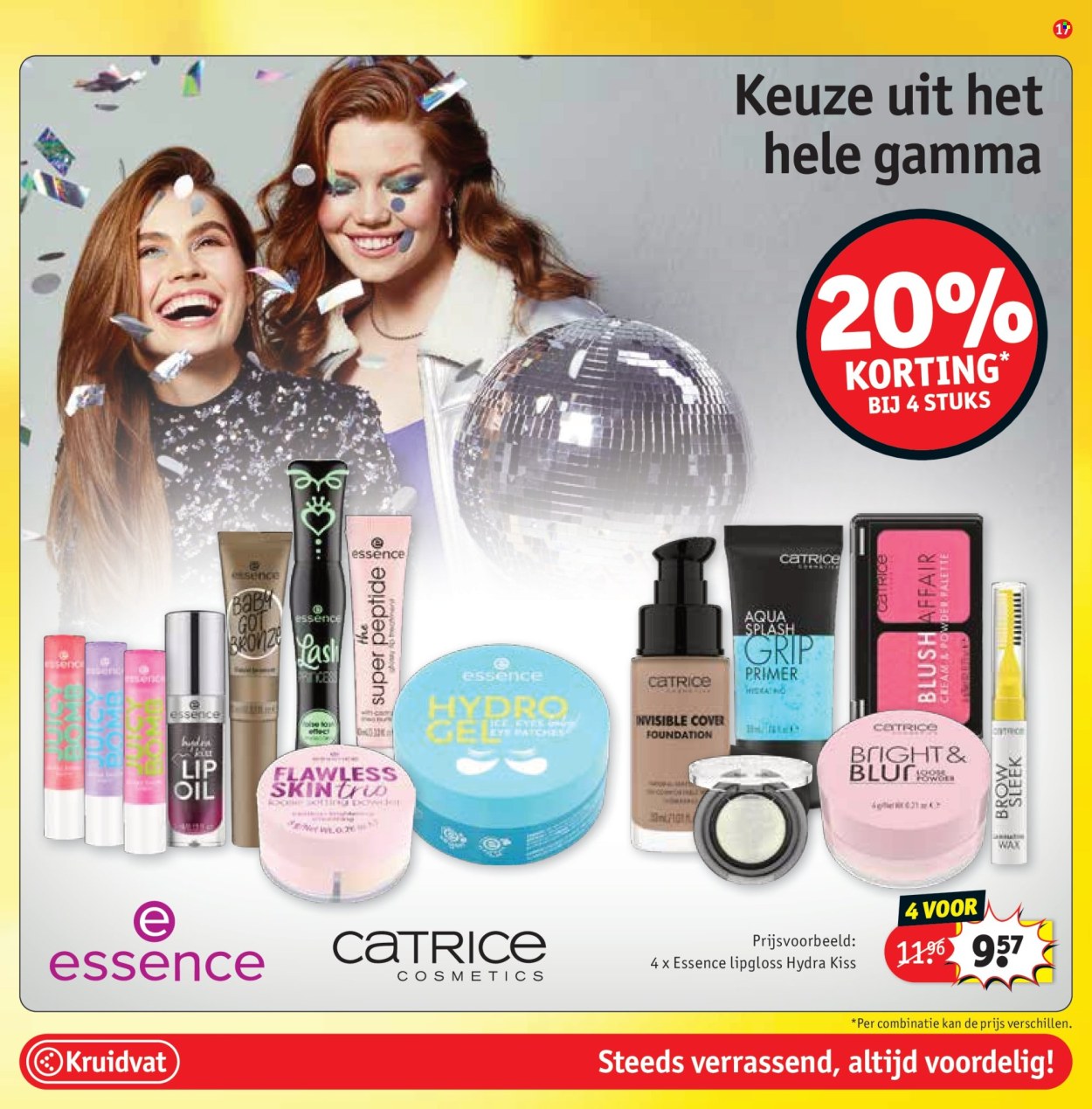 Catalogue Kruidvat - 17/12/2024 - 29/12/2024. Page 1