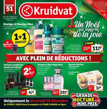 Catalogue Kruidvat - 17/12/2024 - 29/12/2024.