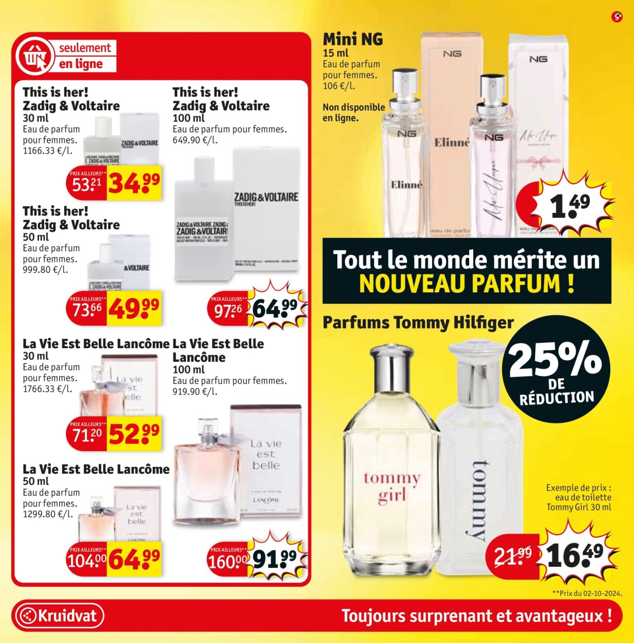 Catalogue Kruidvat - 17/12/2024 - 29/12/2024. Page 1