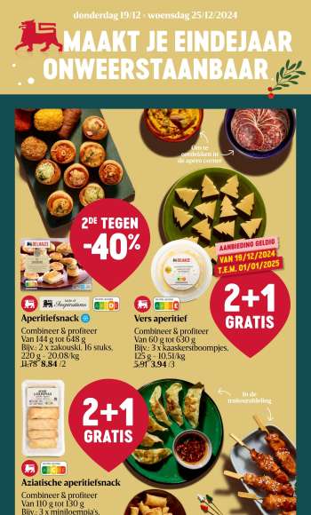 Catalogue Delhaize - 19/12/2024 - 25/12/2024.