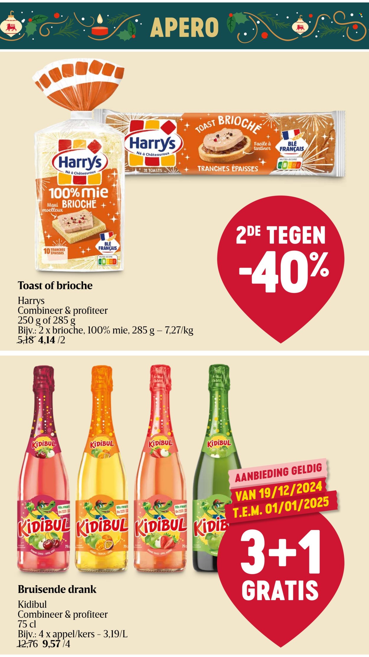 Catalogue Delhaize - 19/12/2024 - 25/12/2024. Page 1