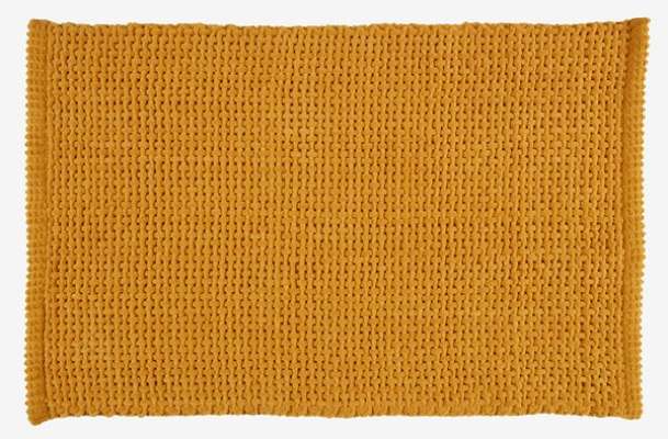 Tapis de bain NOLVIK 50x80cm jaune KRONBORG