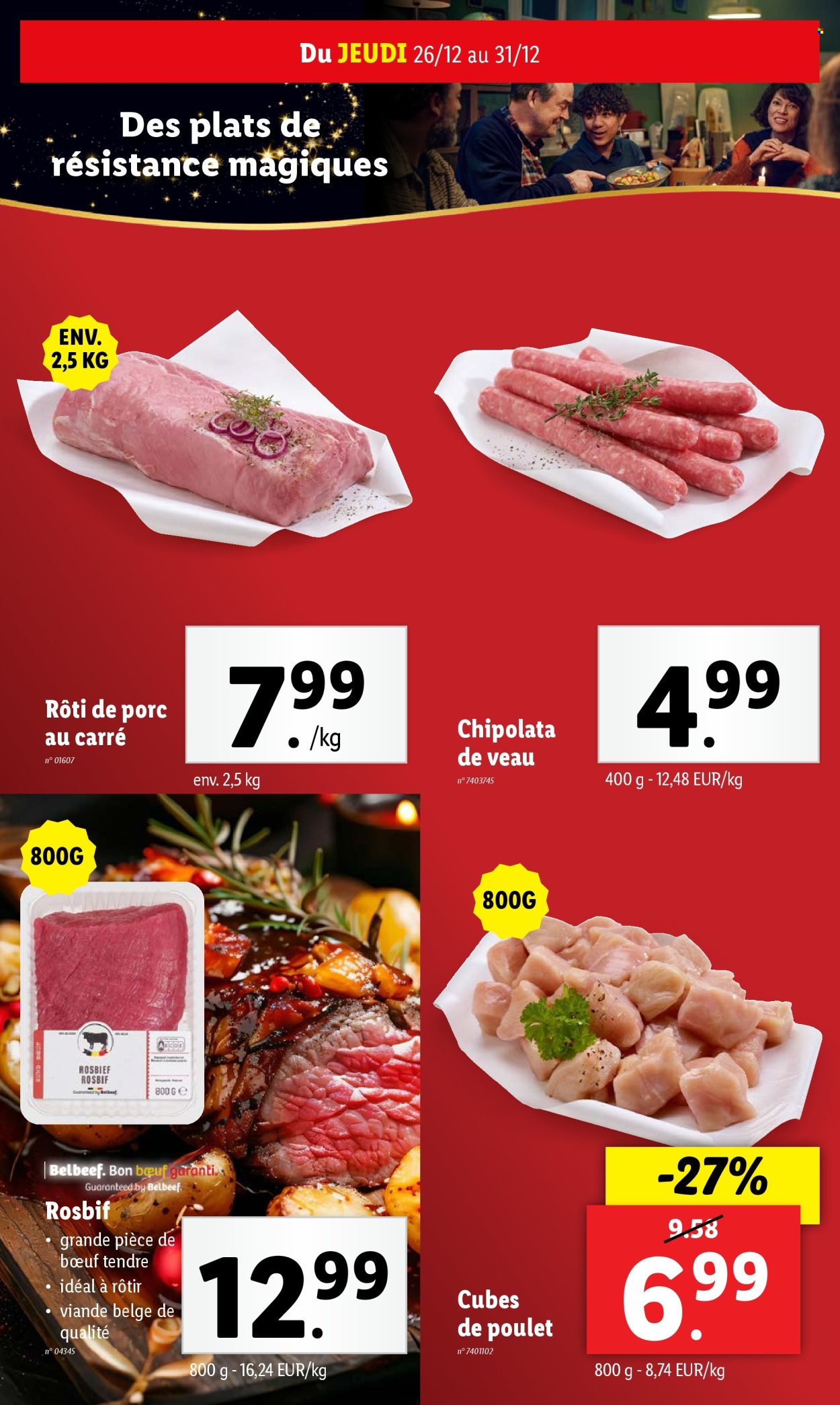 Catalogue Lidl - 26/12/2024 - 31/12/2024. Page 1