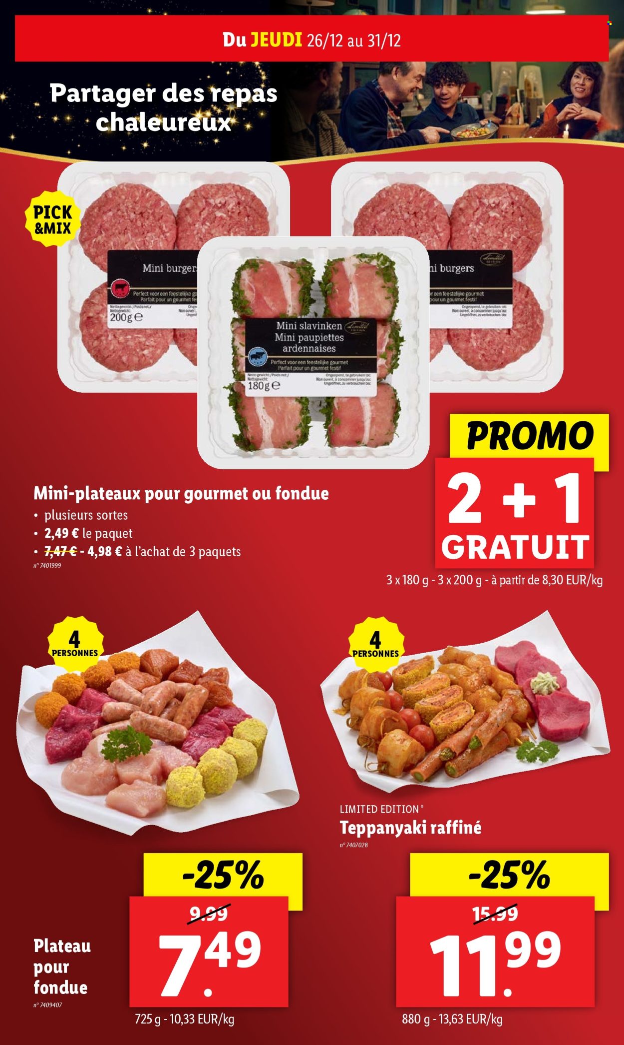 Catalogue Lidl - 26/12/2024 - 31/12/2024. Page 1