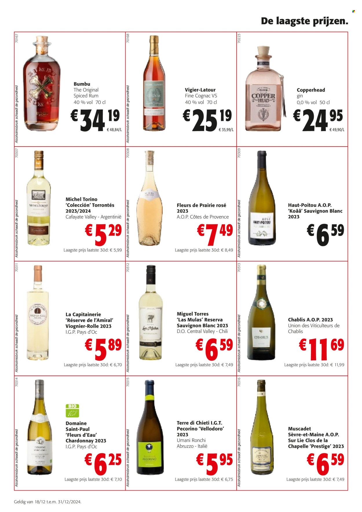 Catalogue Colruyt - 18/12/2024 - 31/12/2024. Page 1