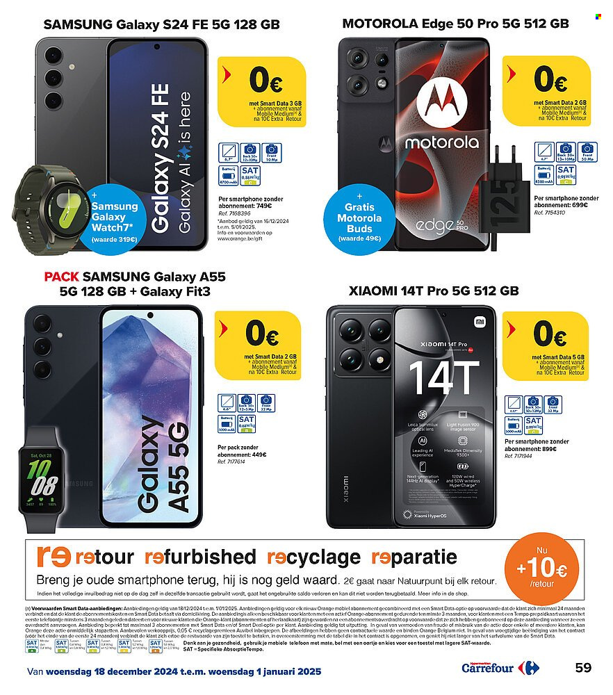 Catalogue Carrefour hypermarkt - 18/12/2024 - 01/01/2025. Page 1