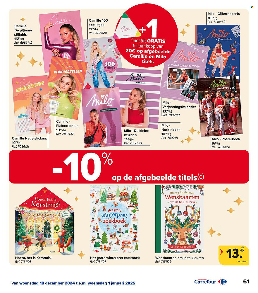 Catalogue Carrefour hypermarkt - 18/12/2024 - 01/01/2025. Page 1