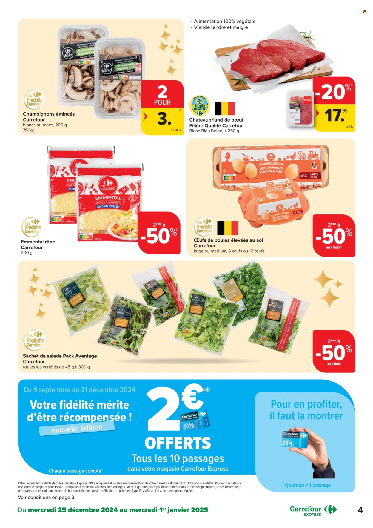 Catalogue Carrefour express - 25/12/2024 - 01/01/2025. Page 1