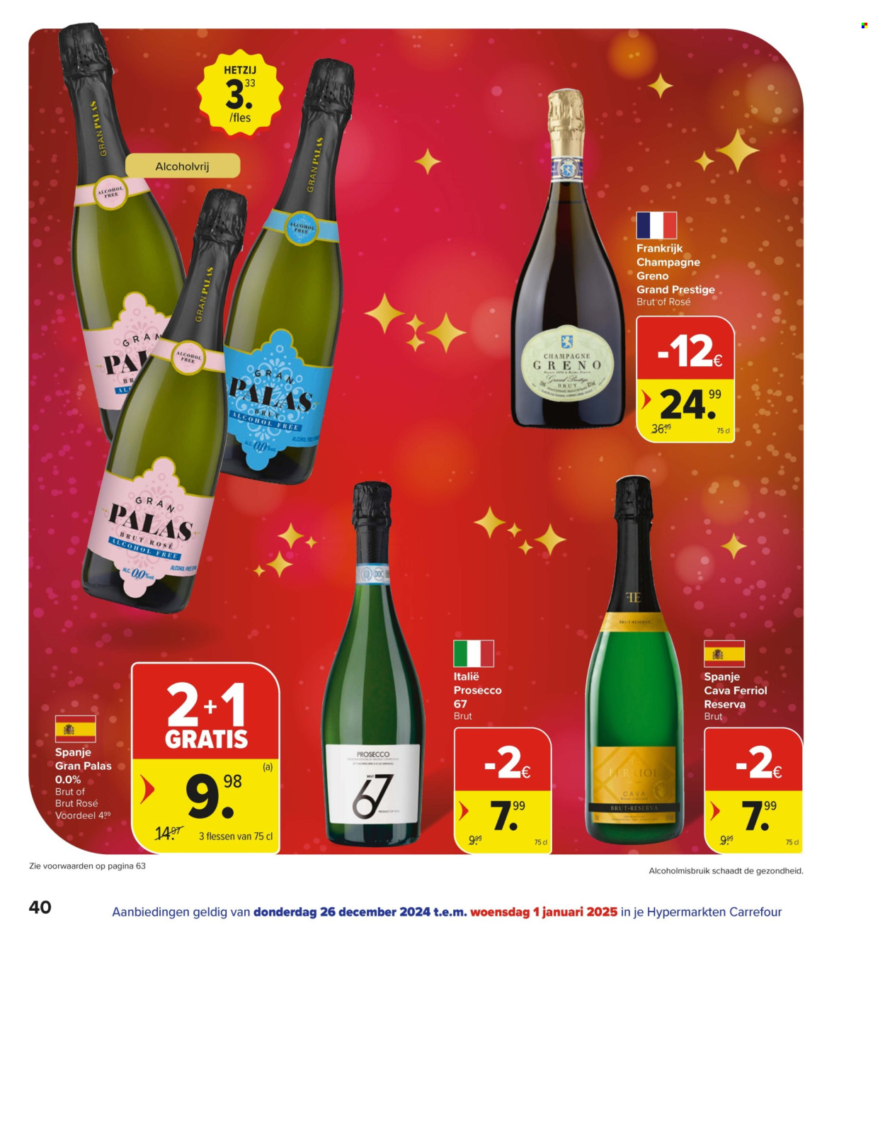 Catalogue Carrefour hypermarkt - 26/12/2024 - 01/01/2025. Page 1