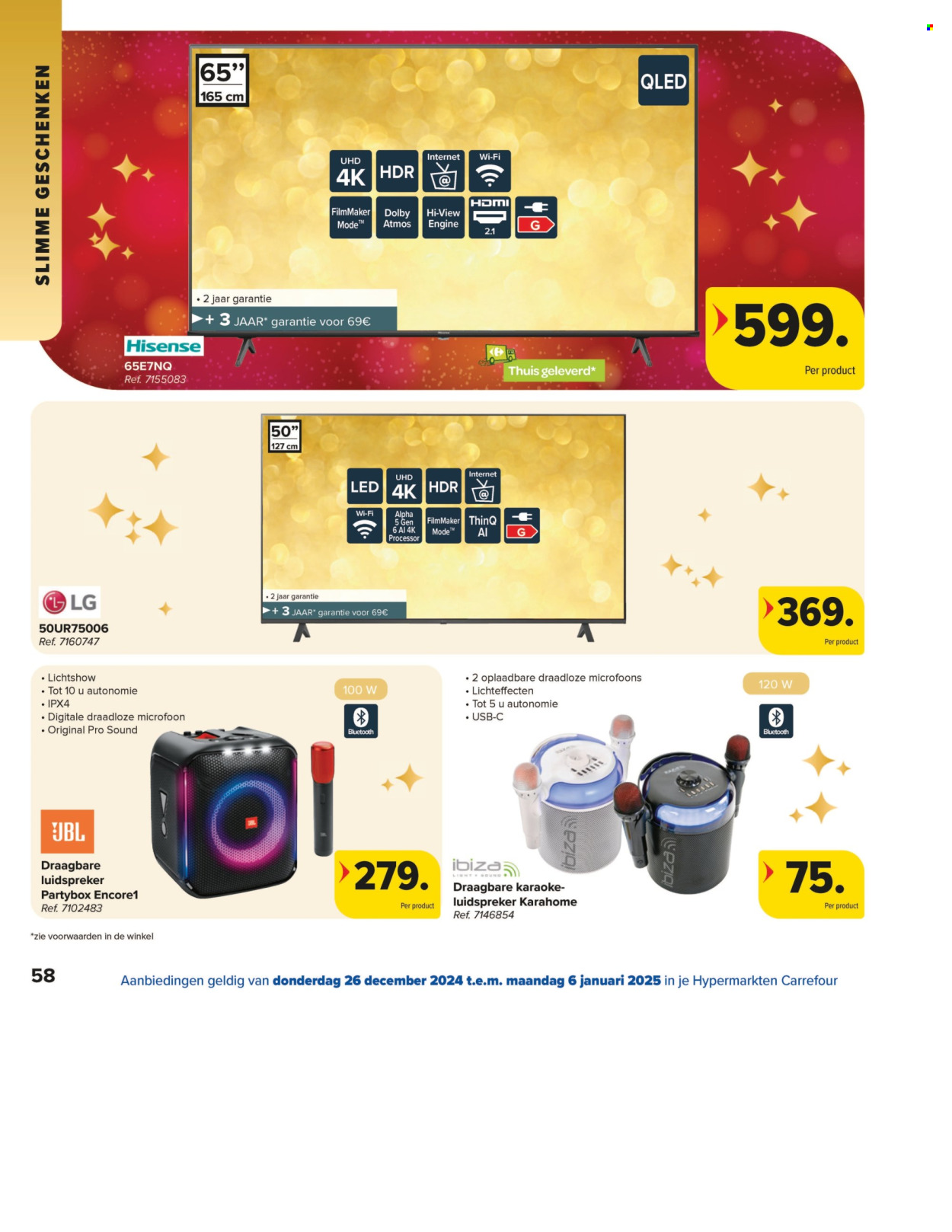 Catalogue Carrefour hypermarkt - 26/12/2024 - 01/01/2025. Page 1