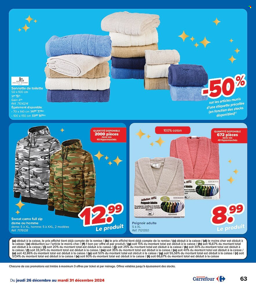 Catalogue Carrefour hypermarkt - 26/12/2024 - 01/01/2025. Page 1