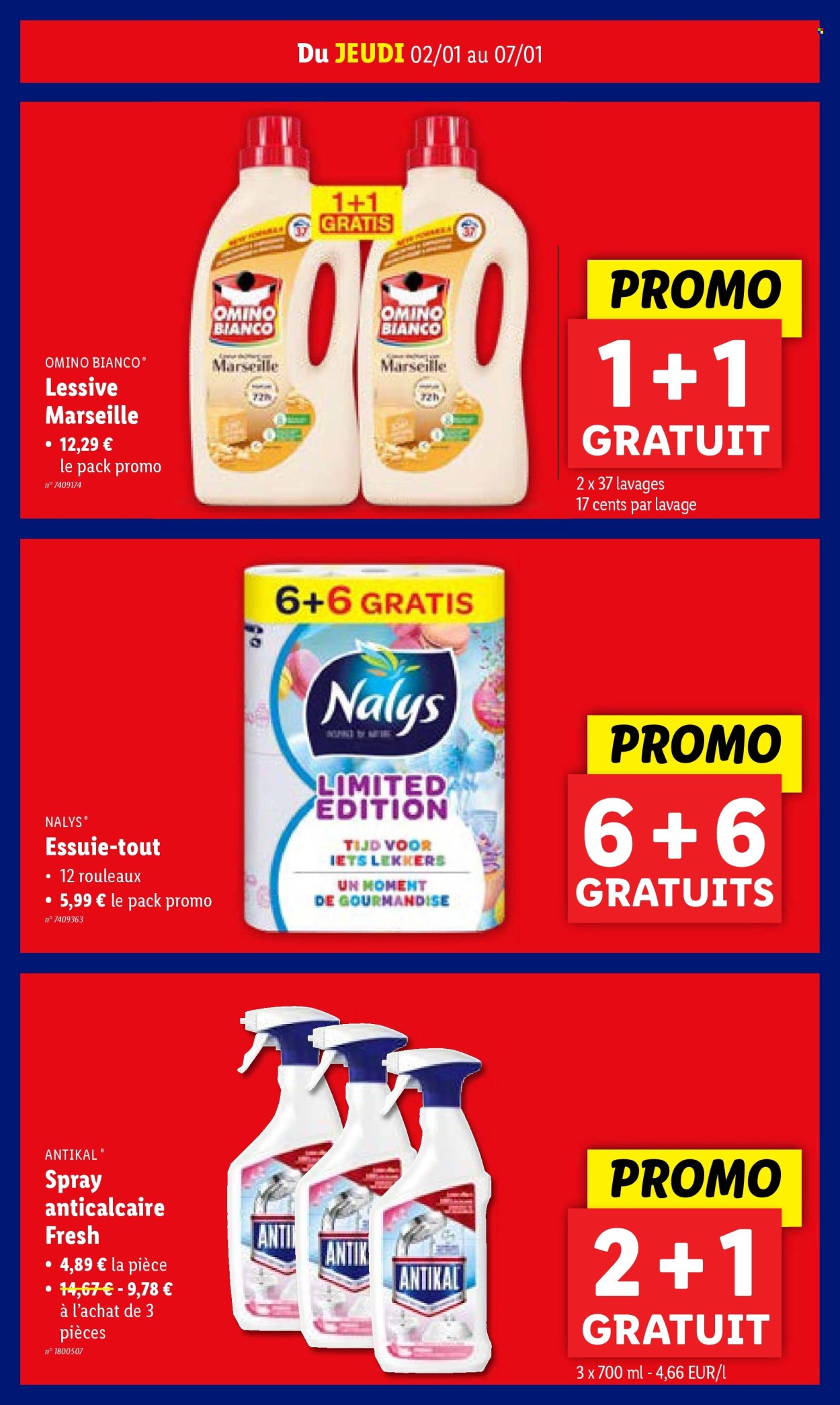 Catalogue Lidl - 02/01/2025 - 07/01/2025. Page 1