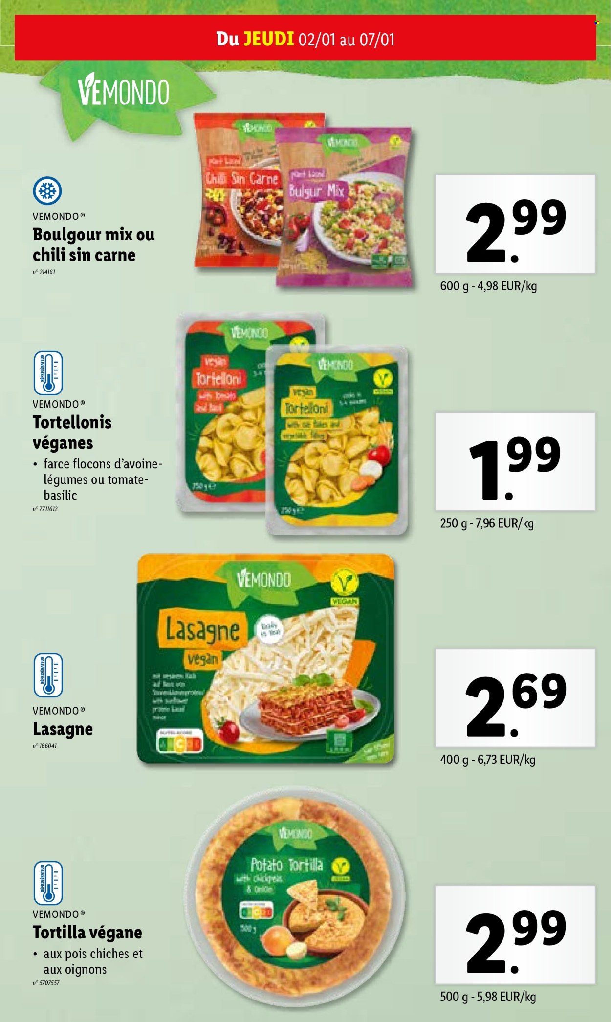 Catalogue Lidl - 02/01/2025 - 07/01/2025. Page 1