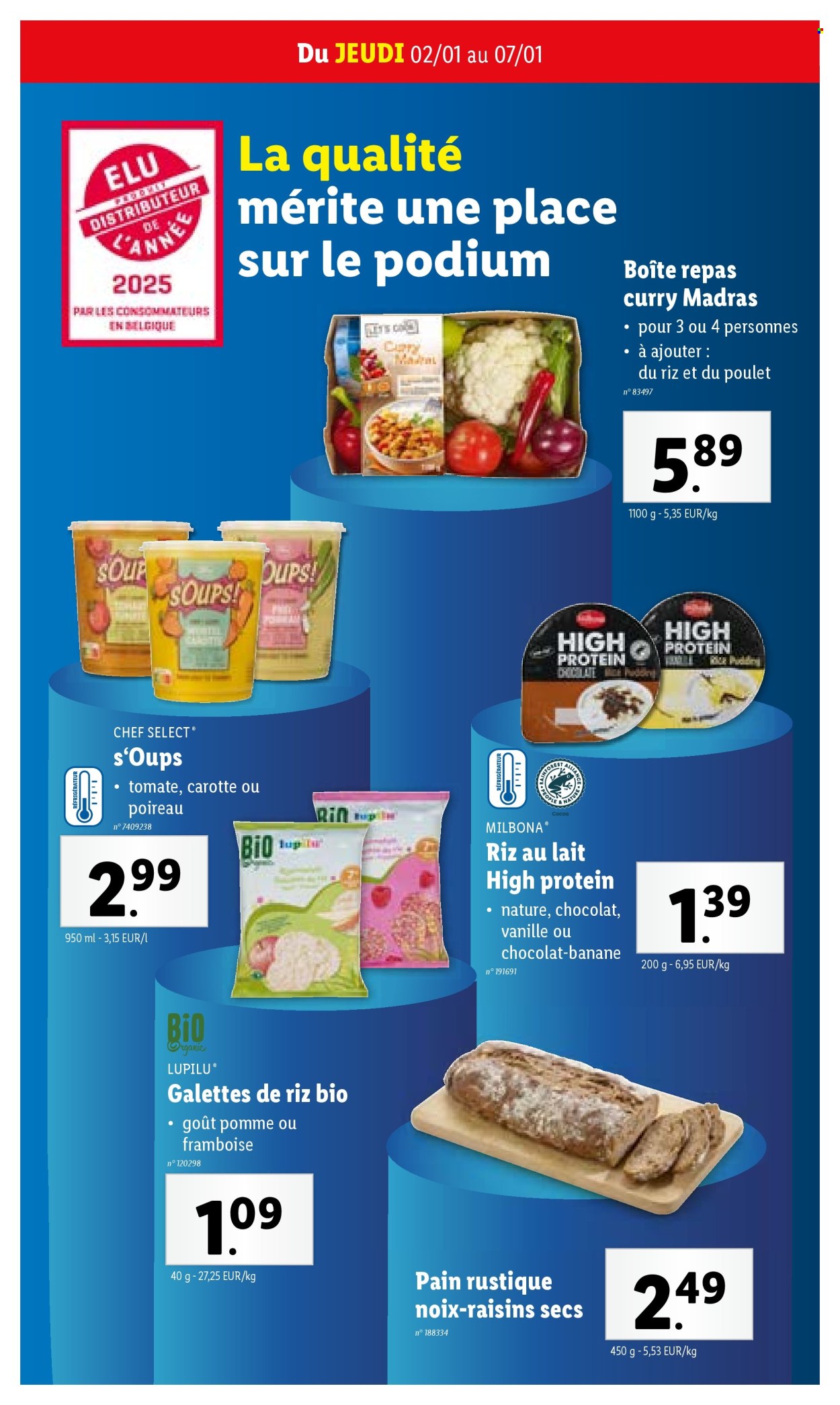 Catalogue Lidl - 02/01/2025 - 07/01/2025. Page 1