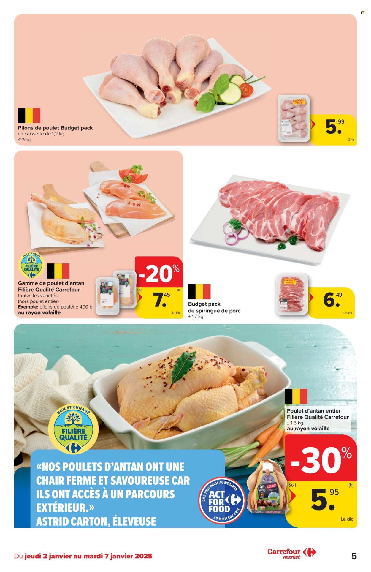 Catalogue Carrefour market - 02/01/2025 - 07/01/2025. Page 1