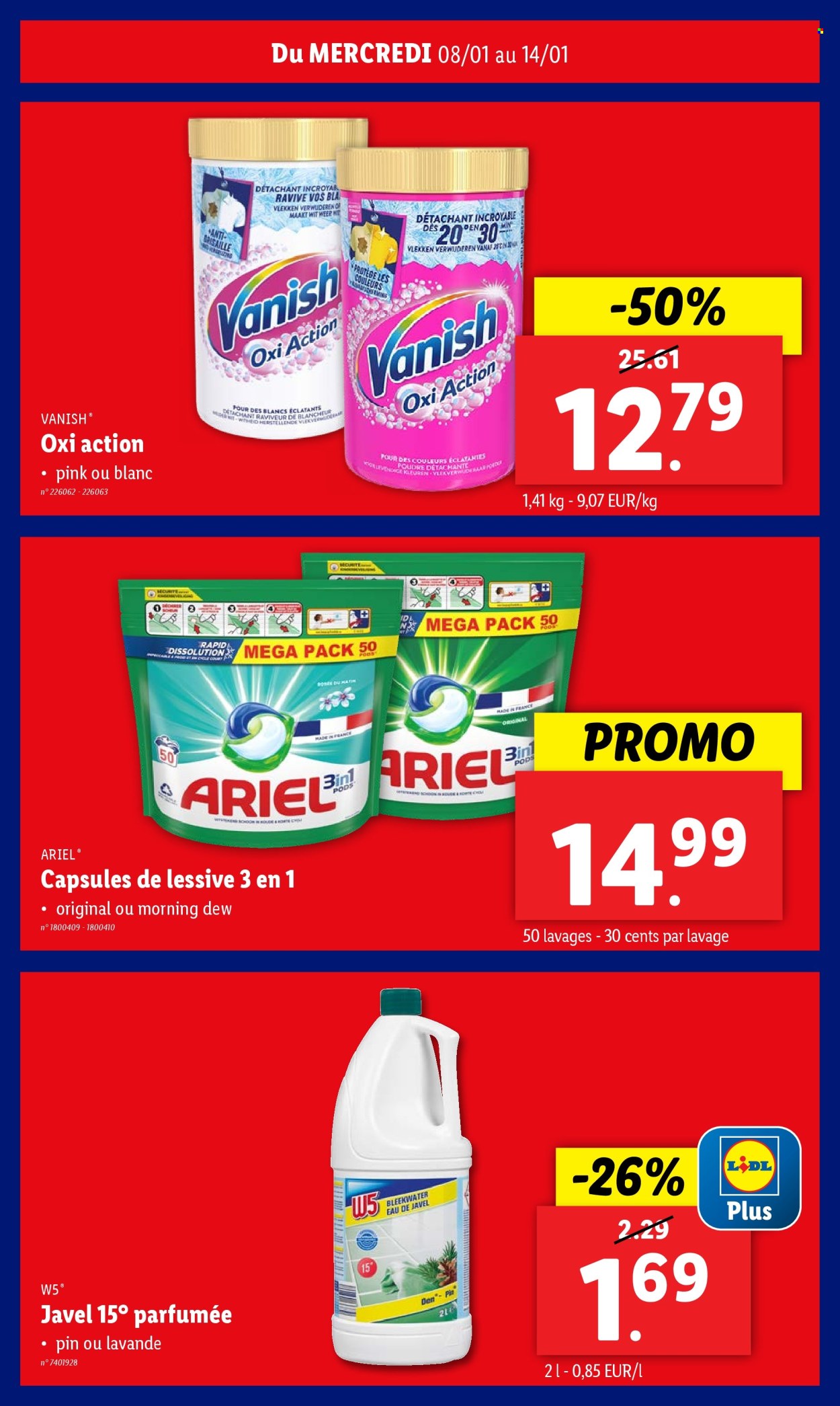 Catalogue Lidl - 08/01/2025 - 14/01/2025. Page 1