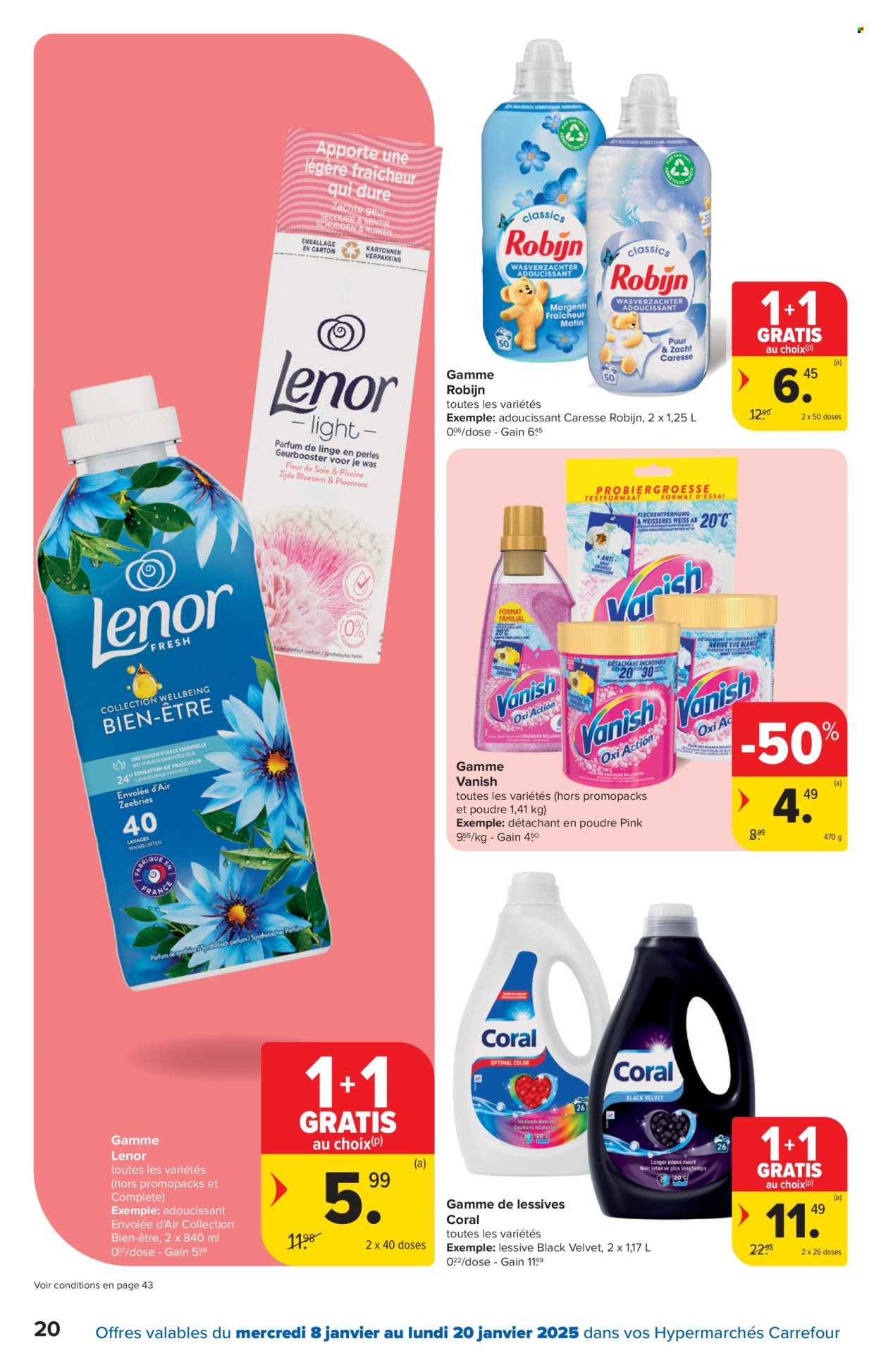 Catalogue Carrefour hypermarkt - 08/01/2025 - 20/01/2025. Page 1