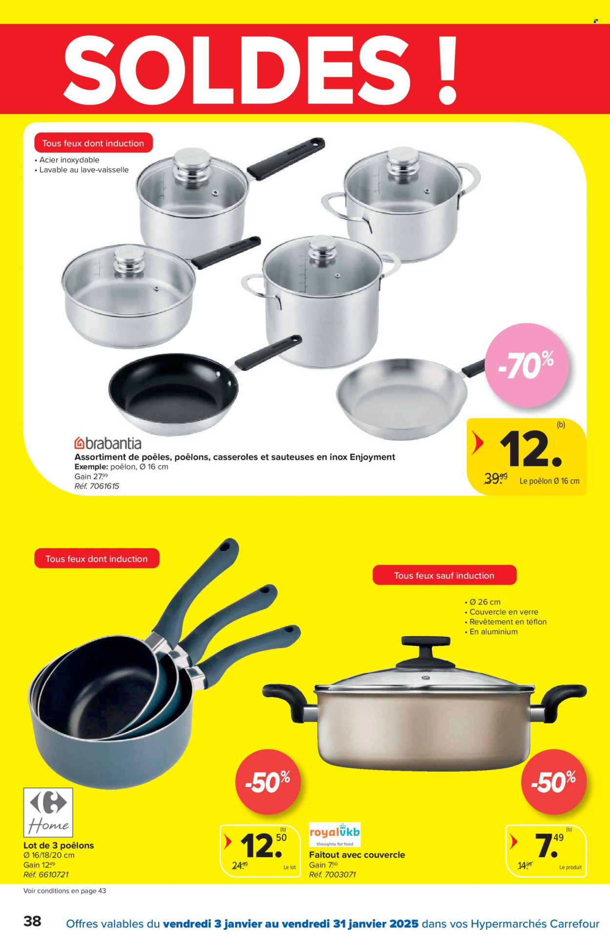 Catalogue Carrefour hypermarkt - 08/01/2025 - 20/01/2025. Page 1