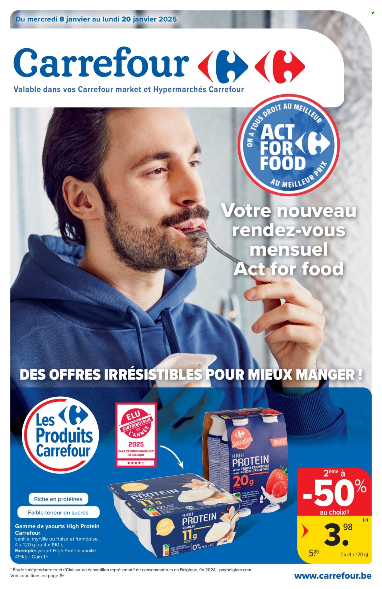 Catalogue Carrefour - 08/01/2025 - 20/01/2025. Page 1